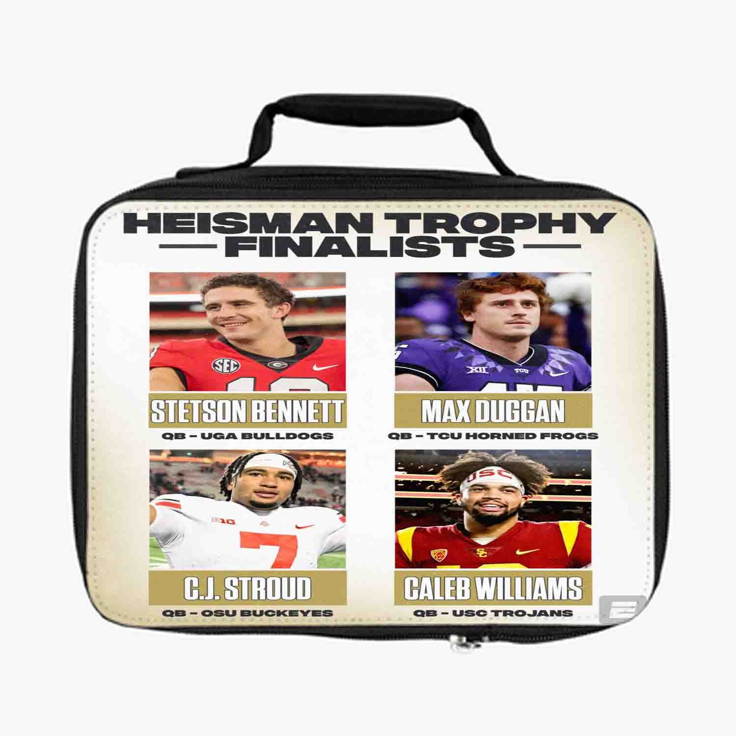 Blackdop Heisman Finalist Trophy Lunch Bag