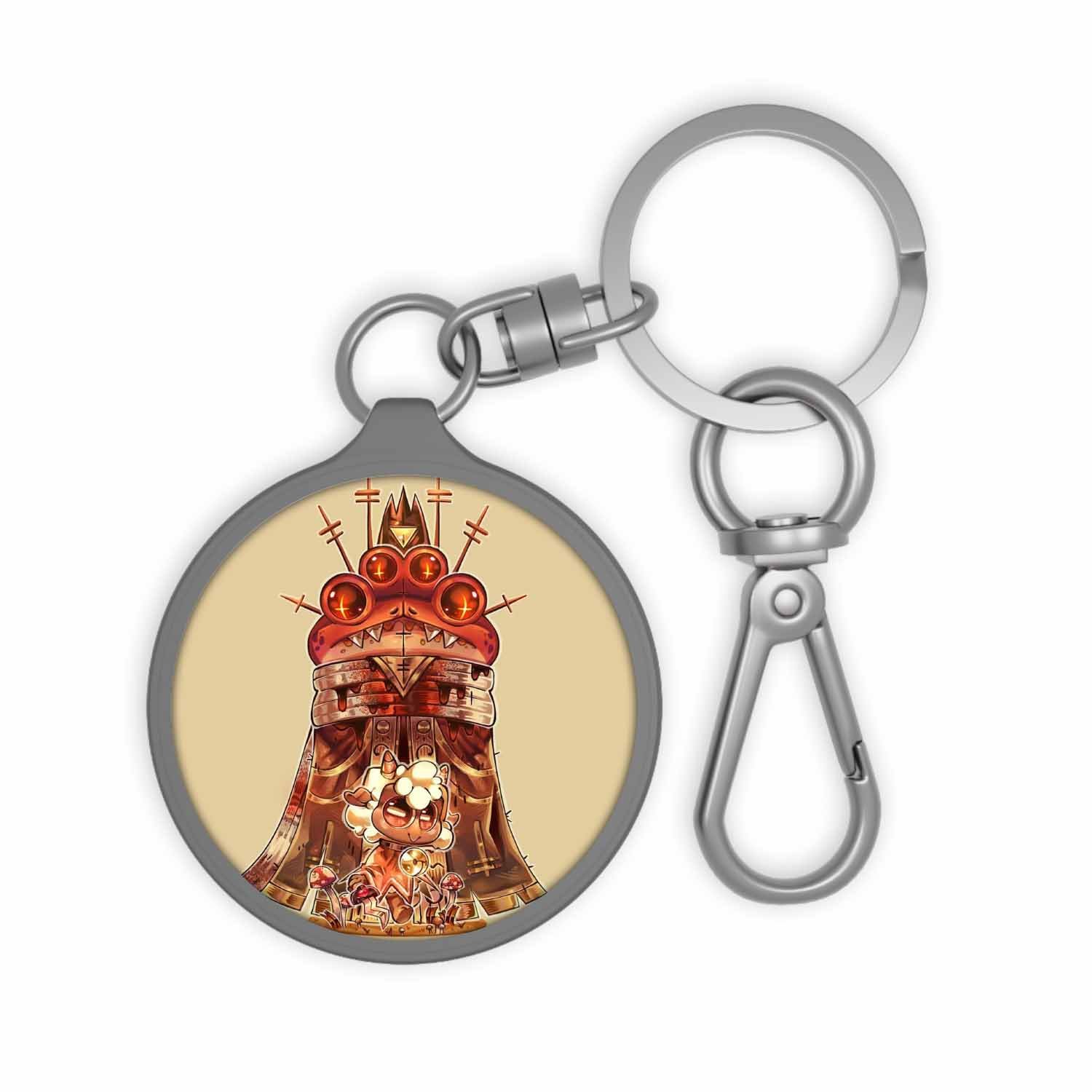 Blackdop Heket Cult of the Lamb Keyring Tag