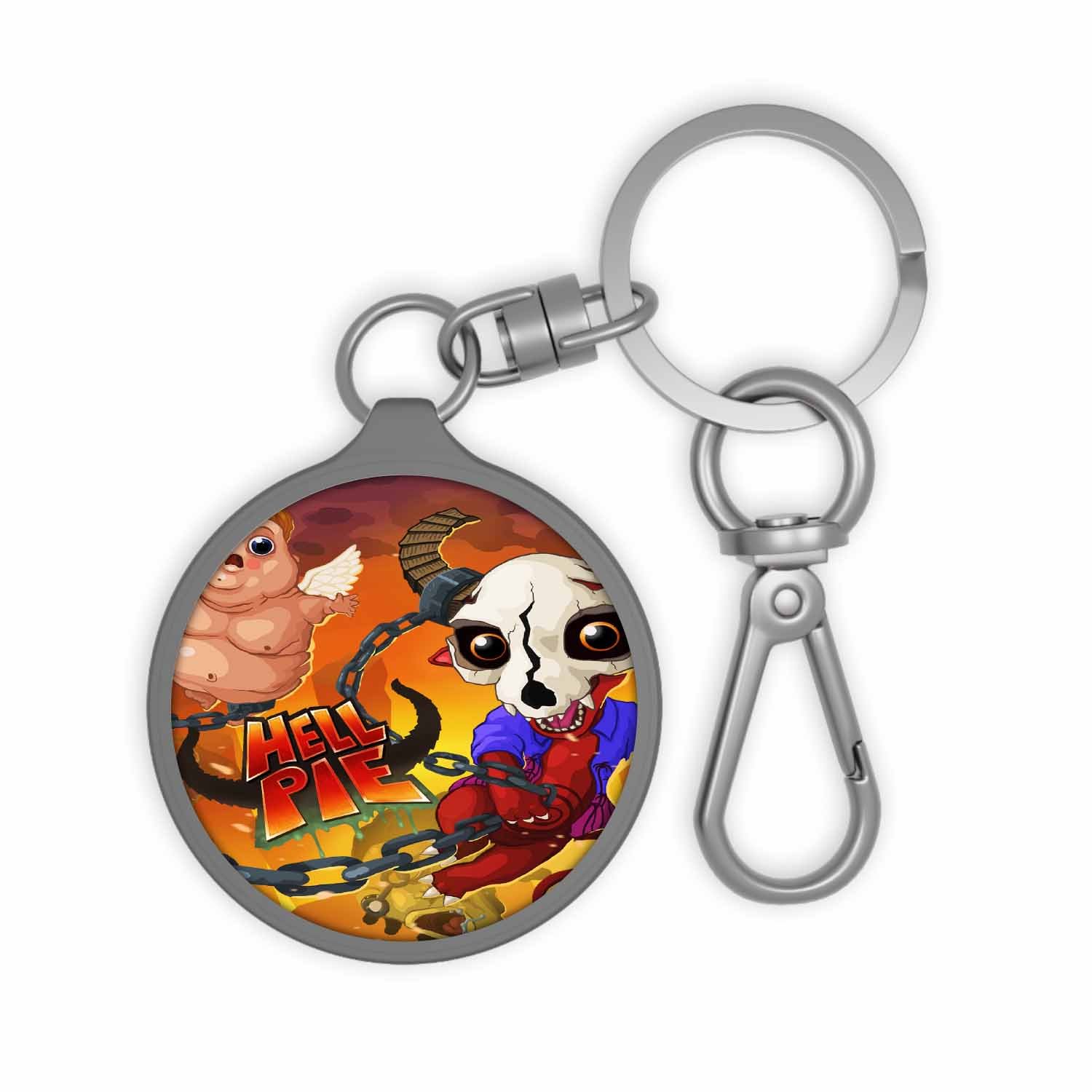 Blackdop Hell Pie Keyring Tag