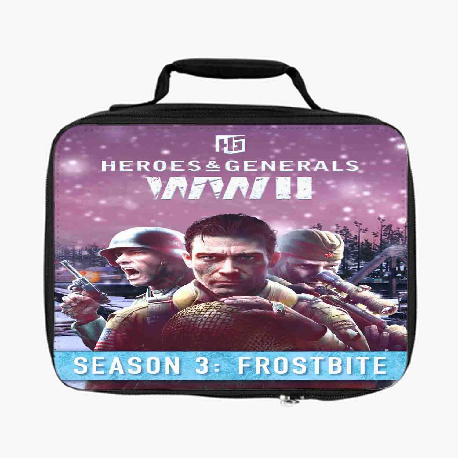 Blackdop Heroes Generals WWII Lunch Bag