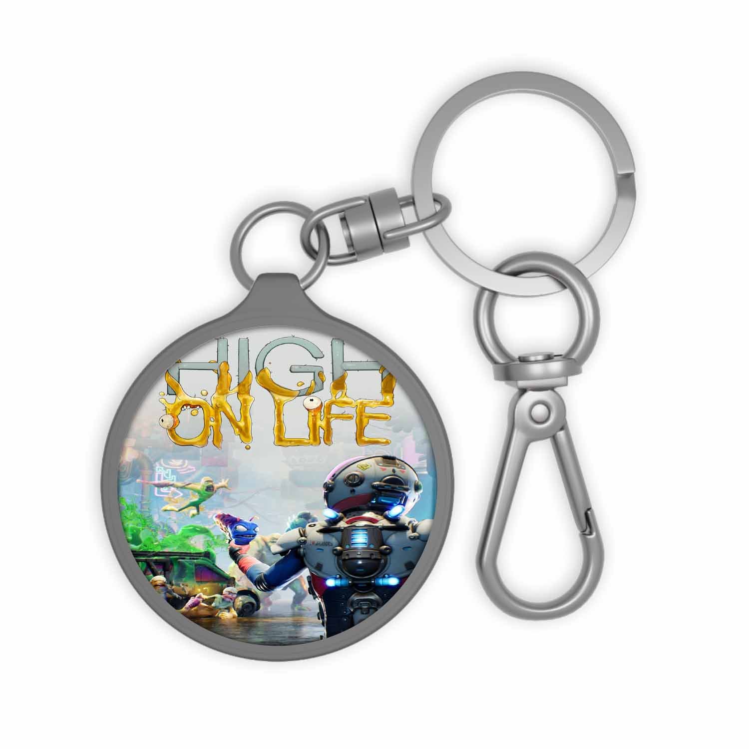 Blackdop High On Life Keyring Tag