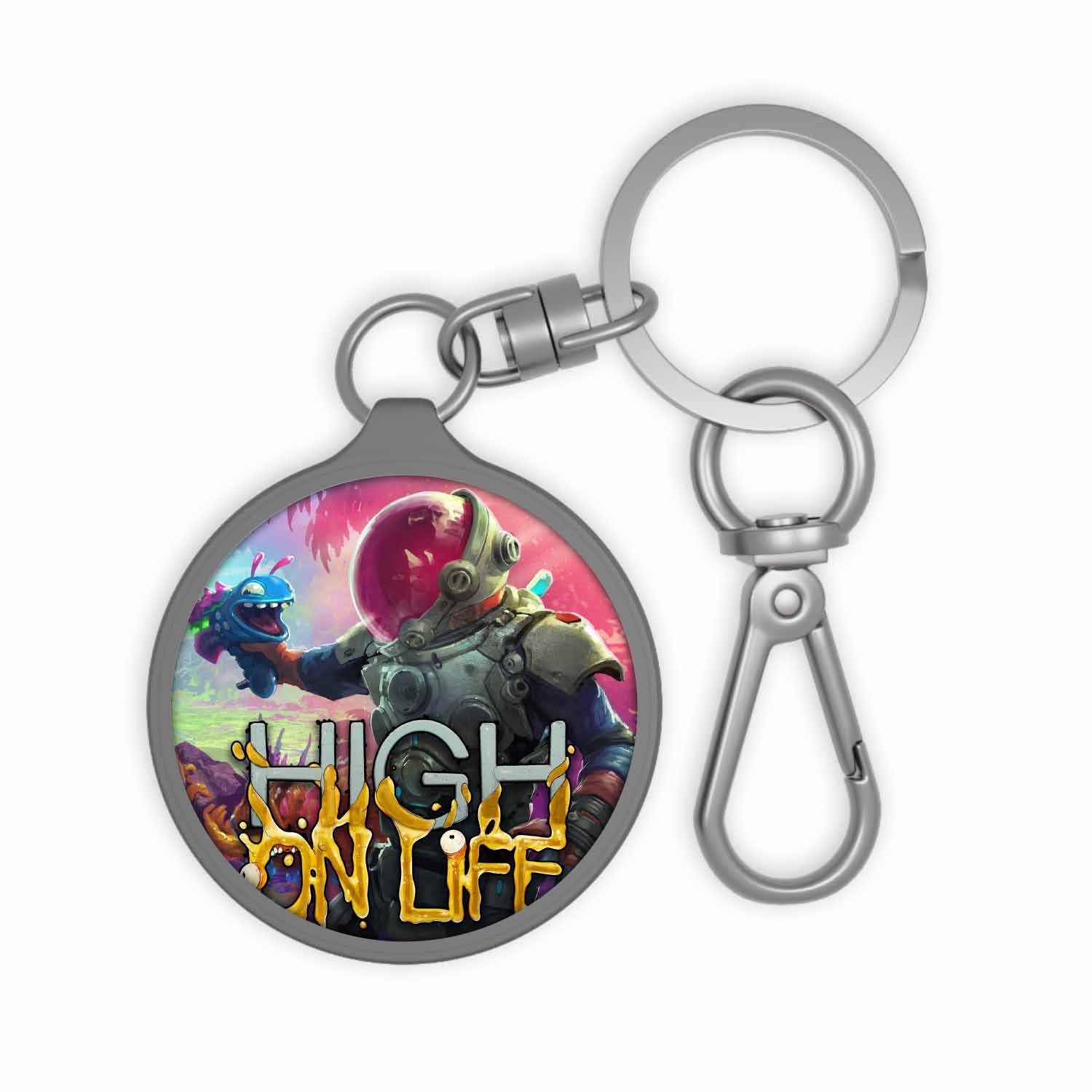 Blackdop High on Life Game Keyring Tag