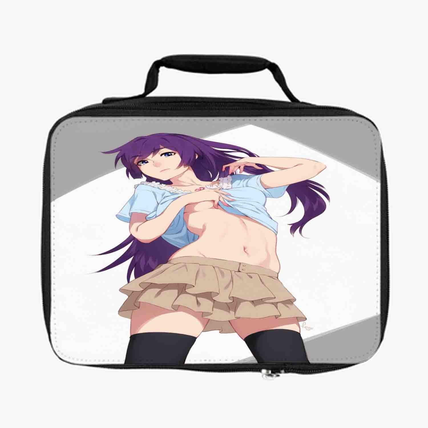 Blackdop Hitagi Senjougahara Lunch Bag