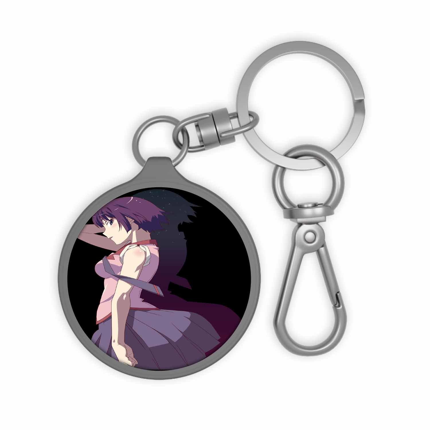 Blackdop Hitagi Senjougahara Monogatari Keyring Tag