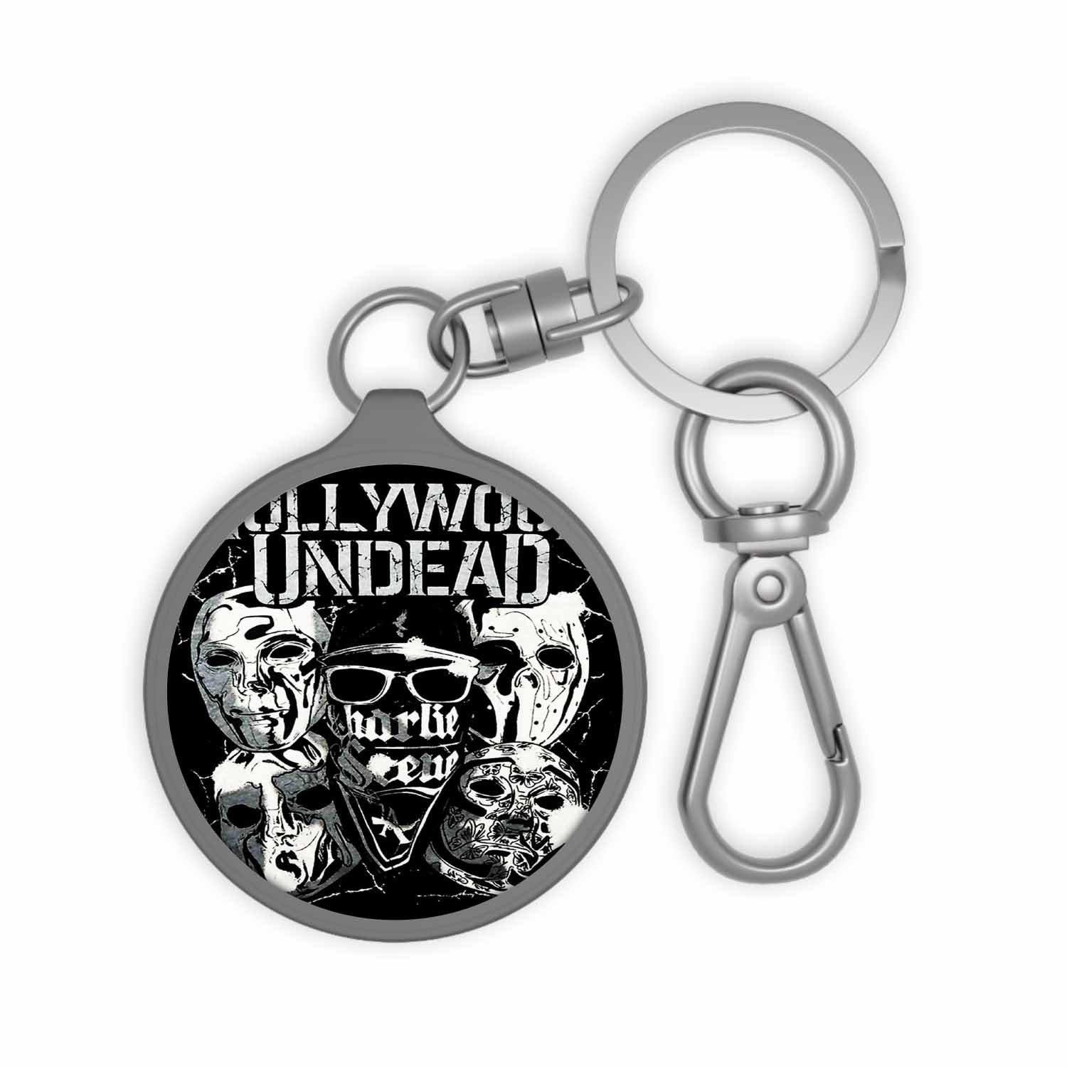 Blackdop Hollywood Undead Art Keyring Tag