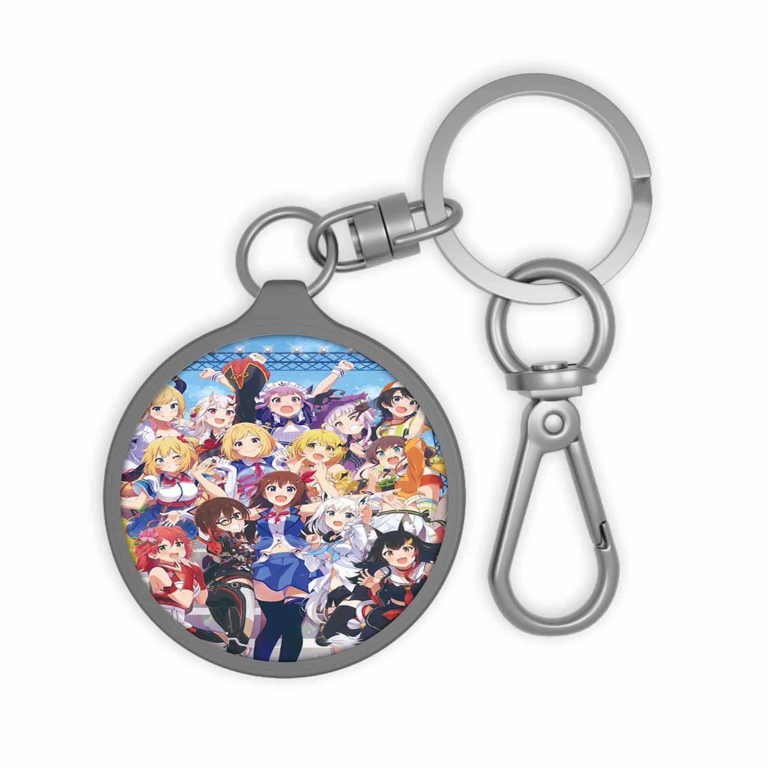 Blackdop Holo no Graffiti Keyring Tag