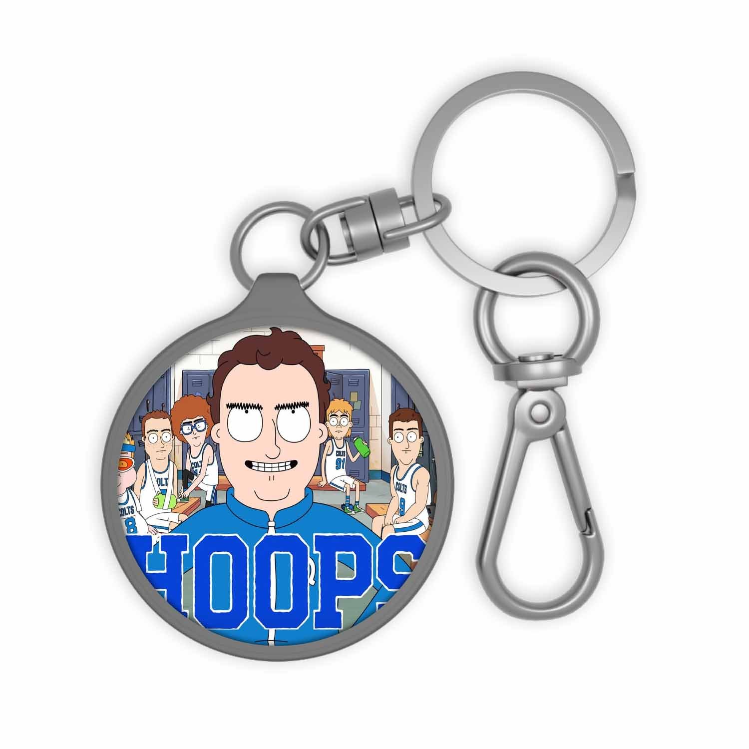 Blackdop Hoops Keyring Tag