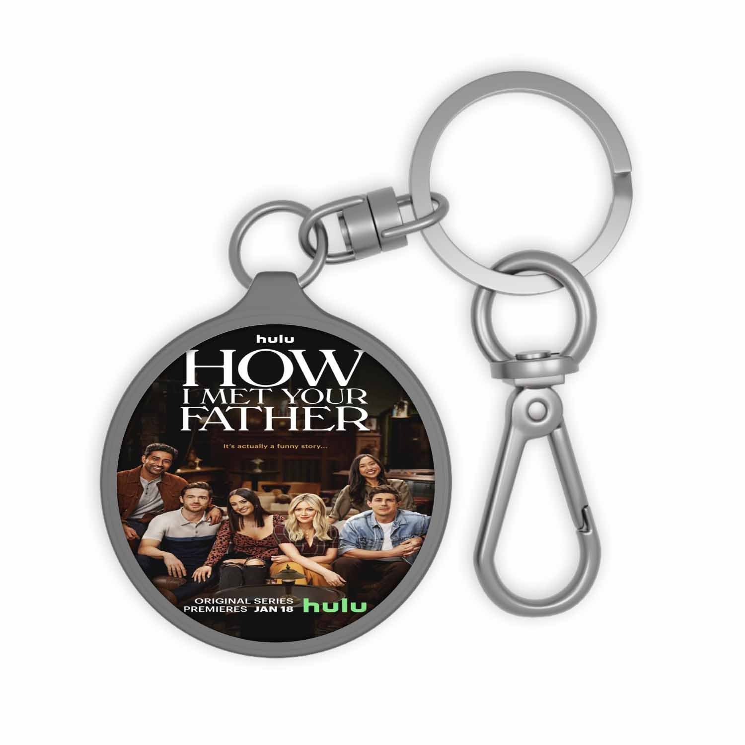Blackdop How I Met Your Father Keyring Tag