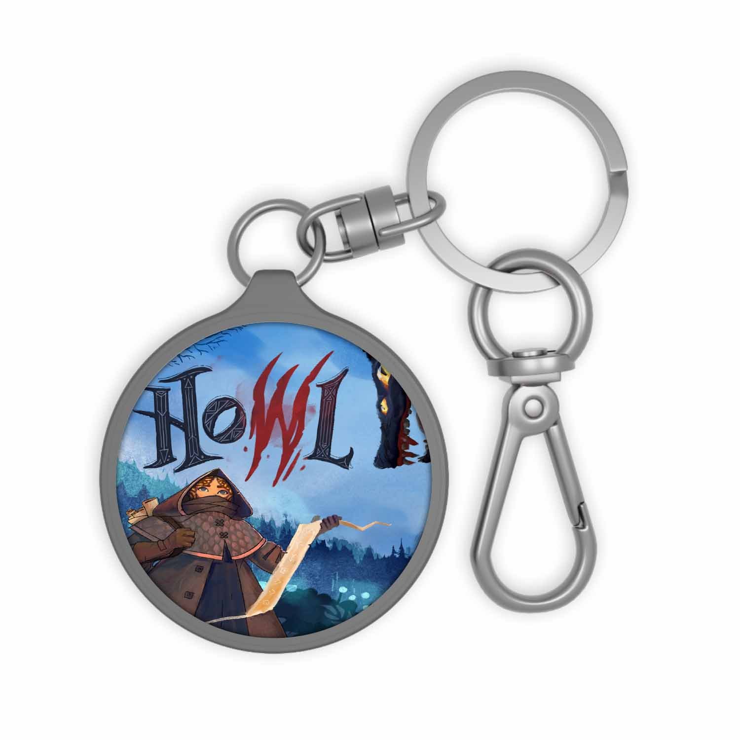 Blackdop Howl Keyring Tag