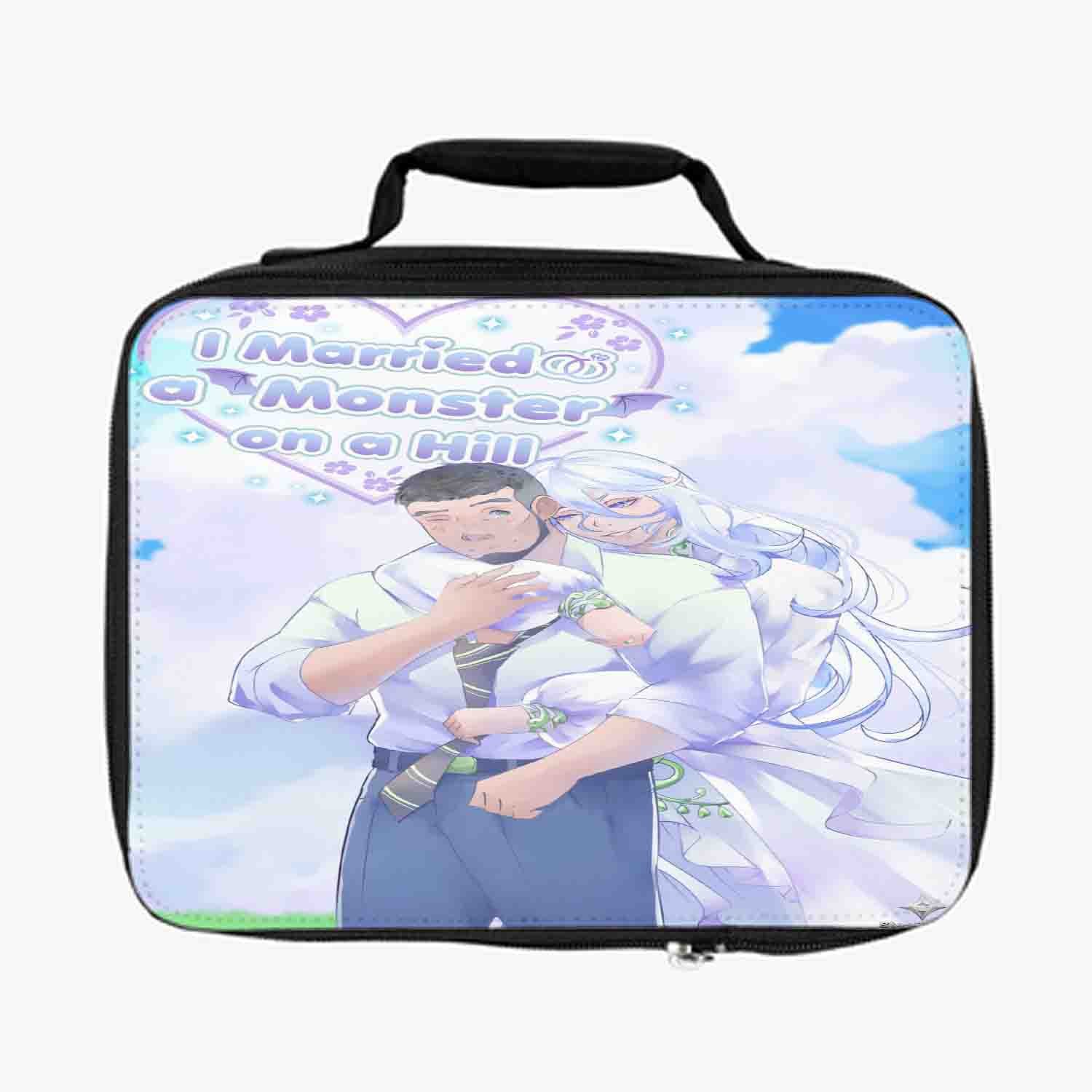 Blackdop I Married a Monster on a Hill Lunch Bag