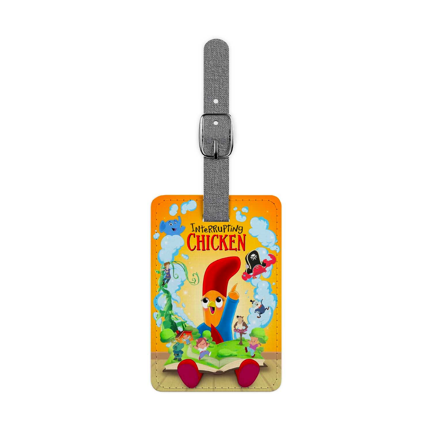 Blackdop Interrupting Chicken Luggage Tag
