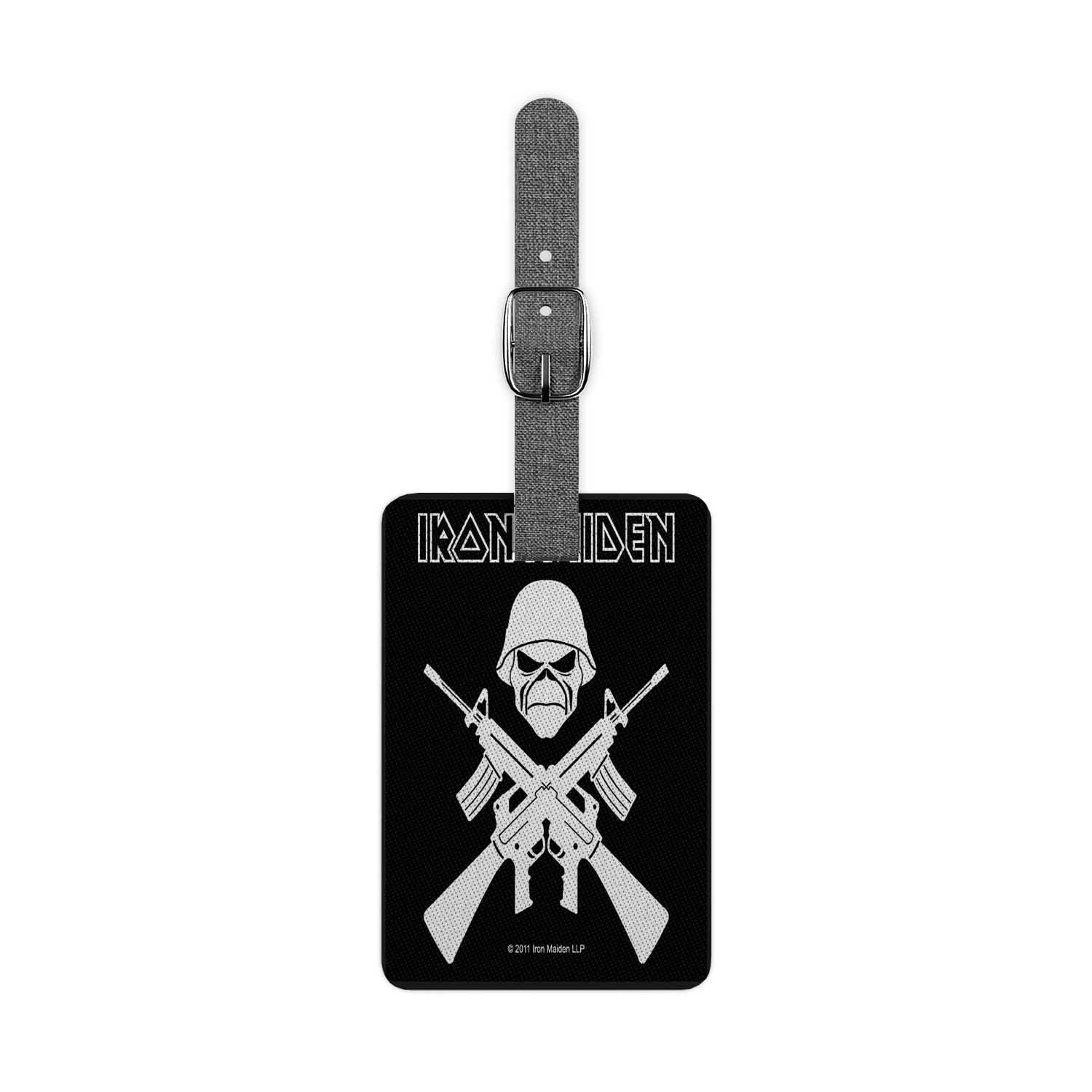 Blackdop Iron Maiden A Matter of Life and Death Flag Luggage Tag