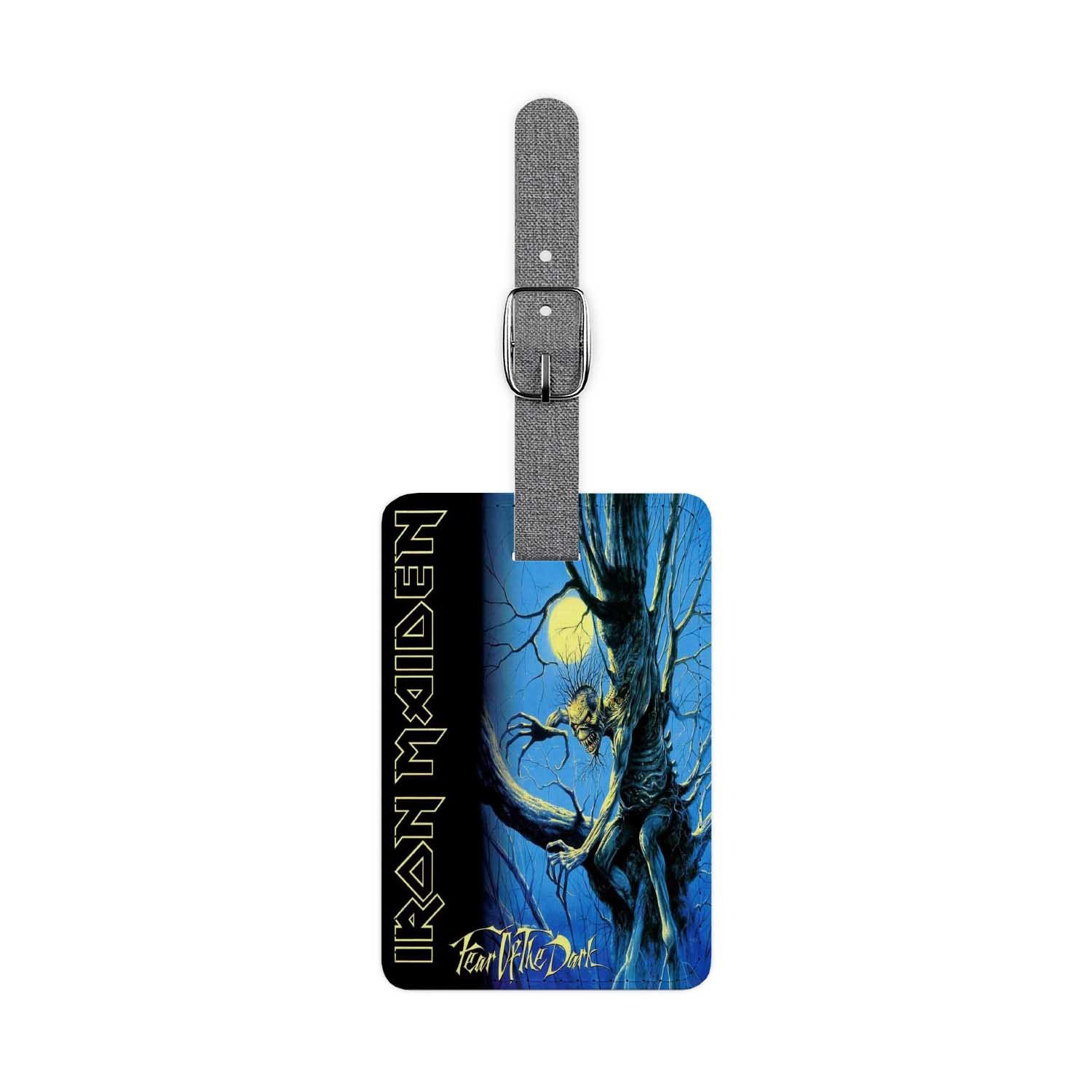 Blackdop Iron Maiden Fear of The Dark 1992 Luggage Tag