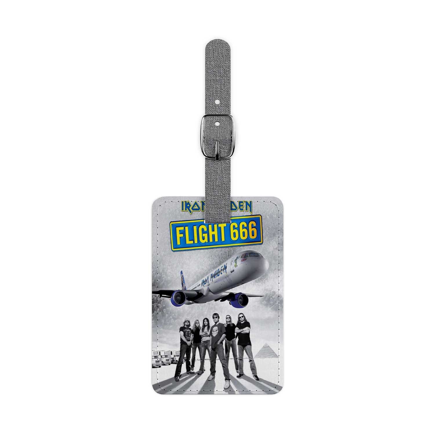 Blackdop Iron Maiden Flight 666 The Original Soundtrack 2009 Luggage Tag