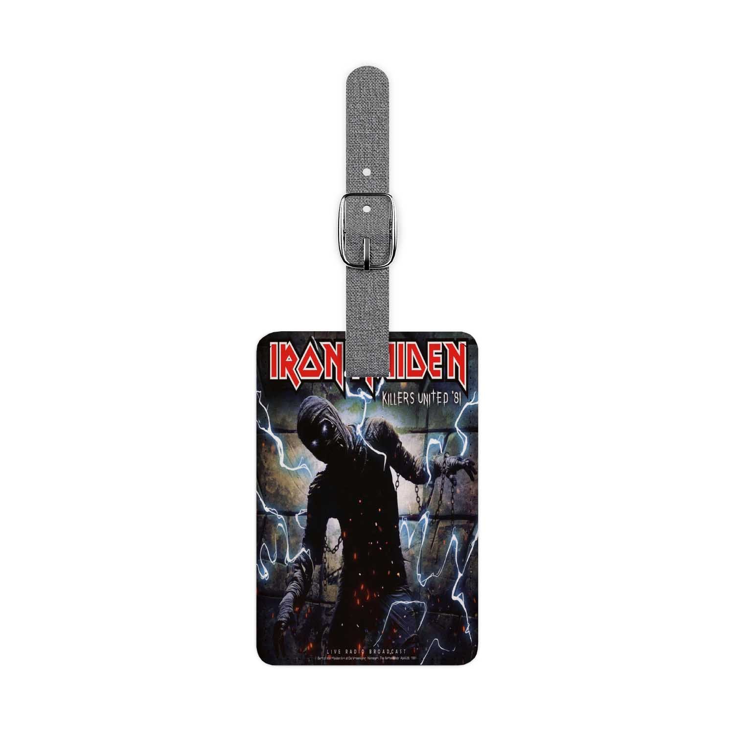 Blackdop Iron Maiden Killers United 81 Luggage Tag