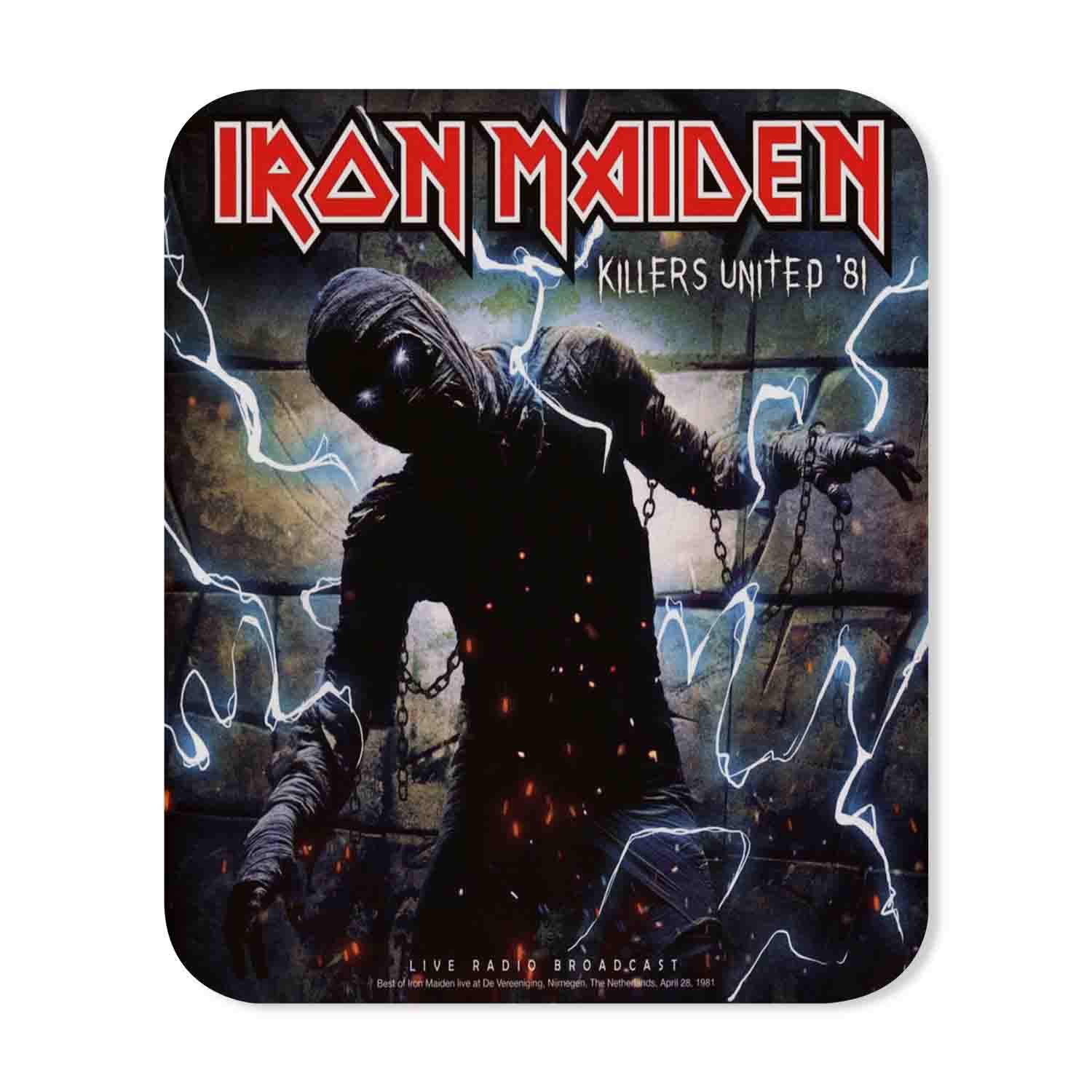 Blackdop Iron Maiden Killers United 81 Mouse Pad