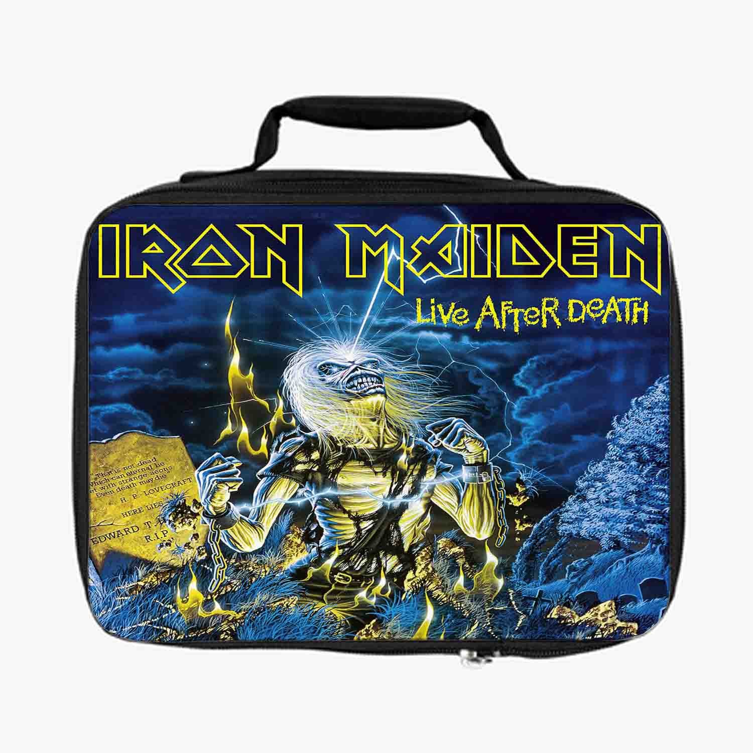 Blackdop Iron Maiden Live After Death 1985 Lunch Bag