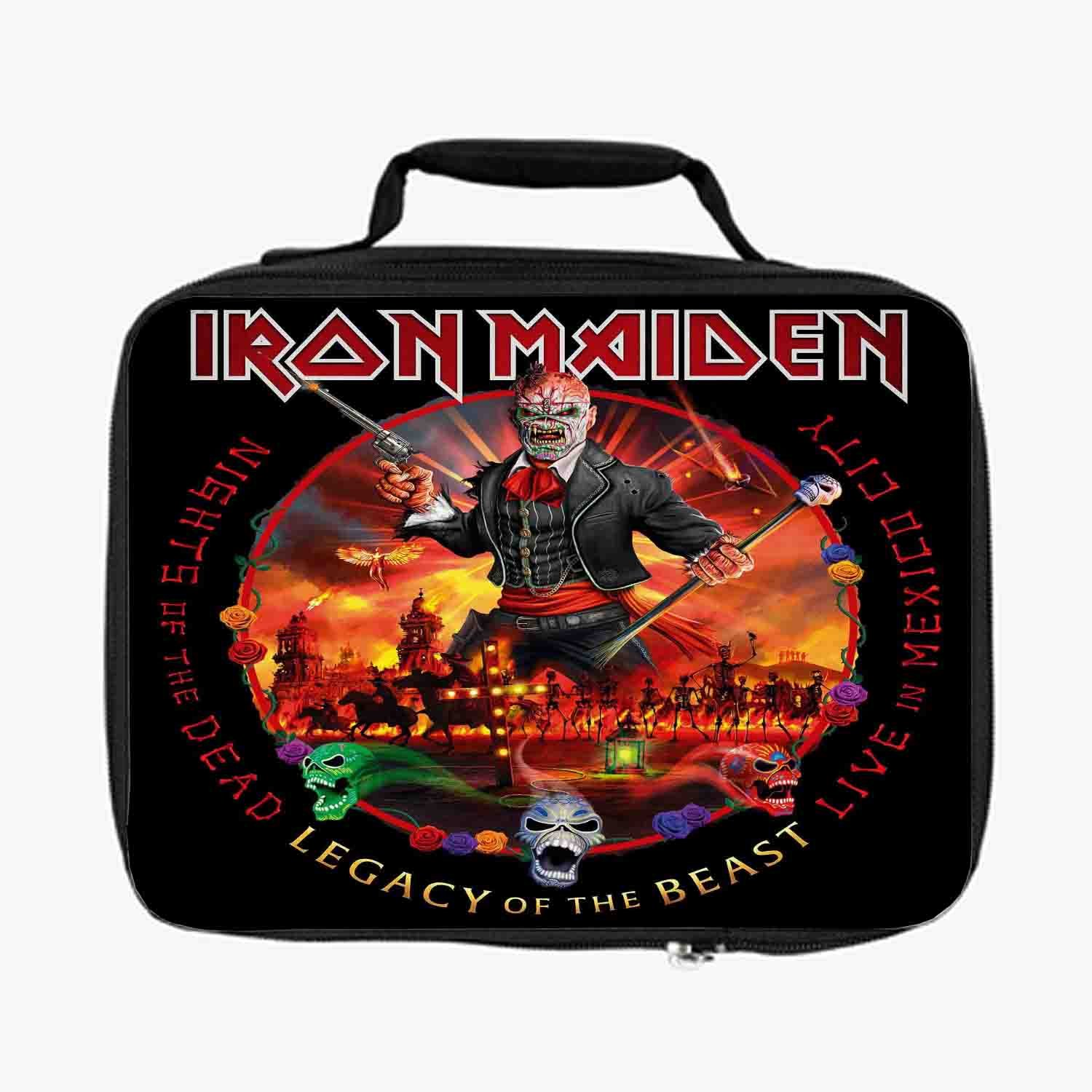 Blackdop Iron Maiden Nights of the Dead Legacy of the Beast Mexico City Lunch Bag