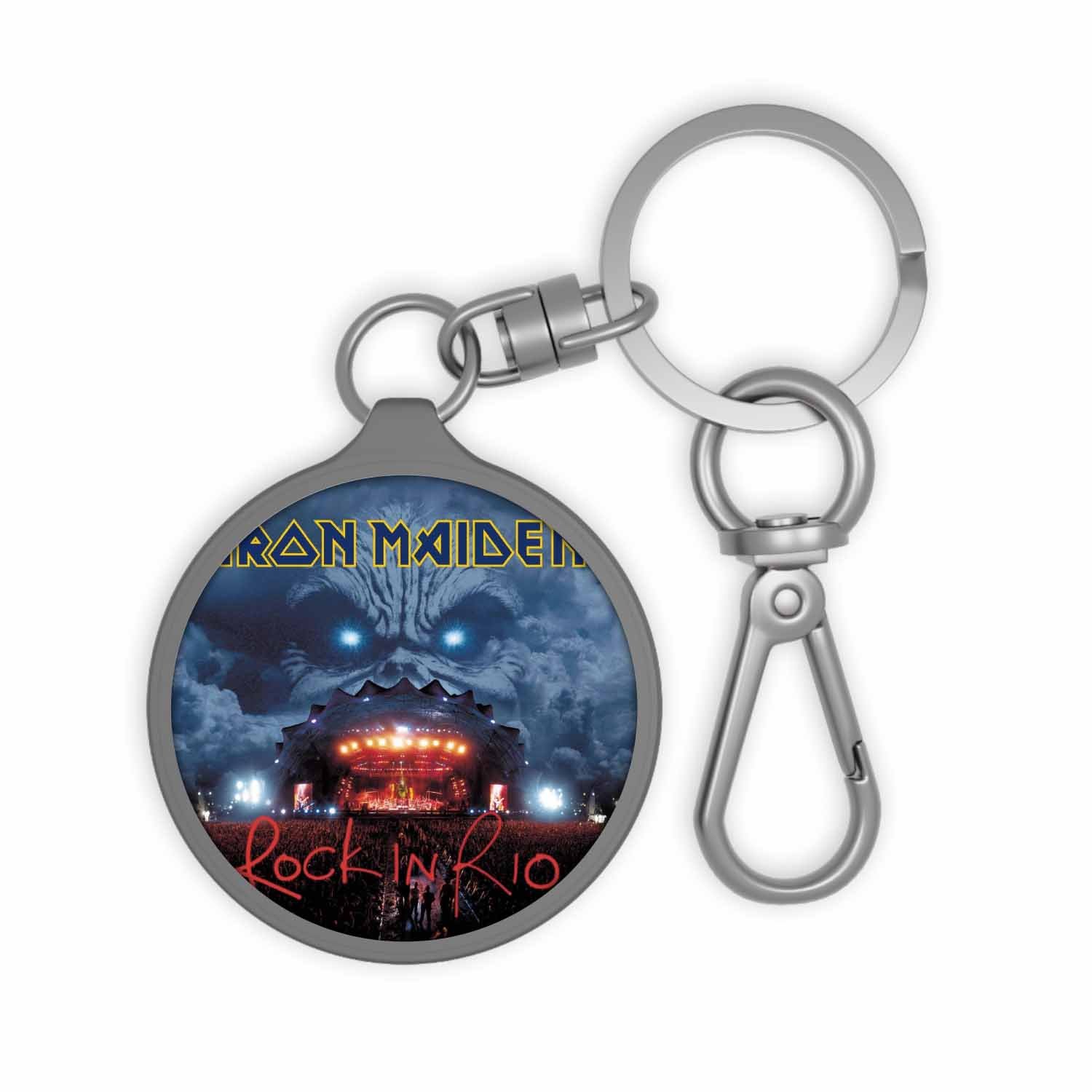 Blackdop Iron Maiden Rock in Rio 2002 Keyring Tag
