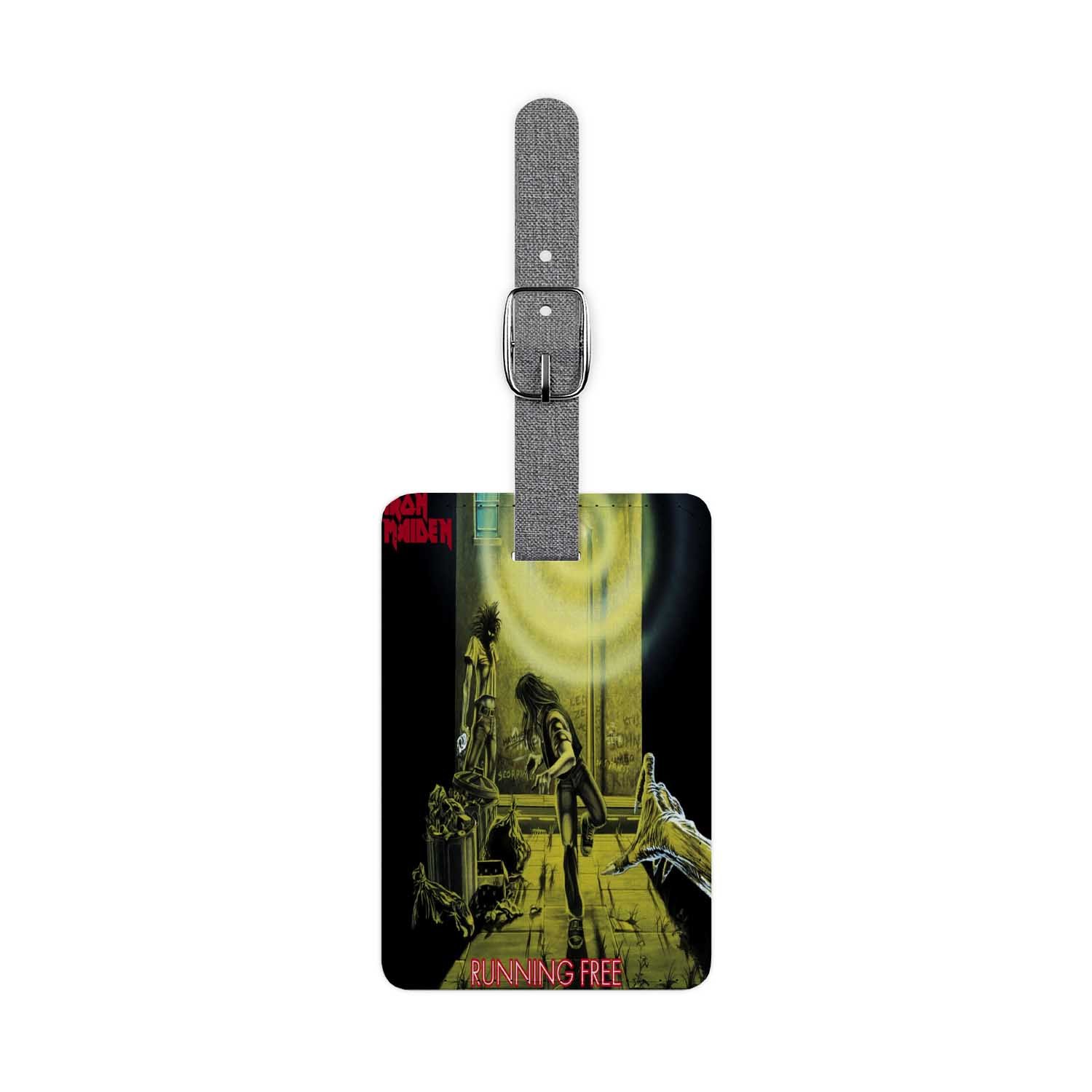 Blackdop Iron Maiden Running Free 1985 Luggage Tag