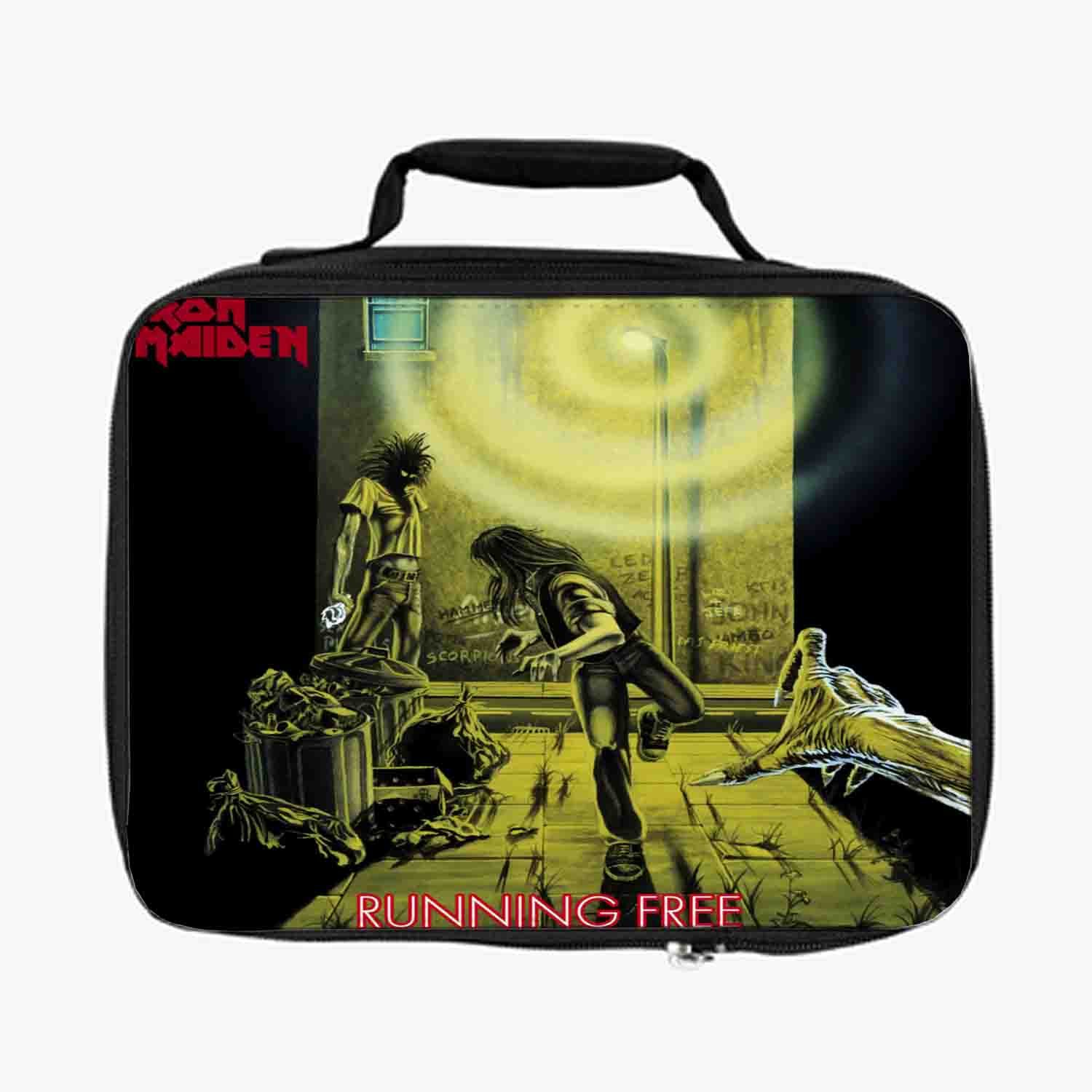 Blackdop Iron Maiden Running Free 1985 Lunch Bag