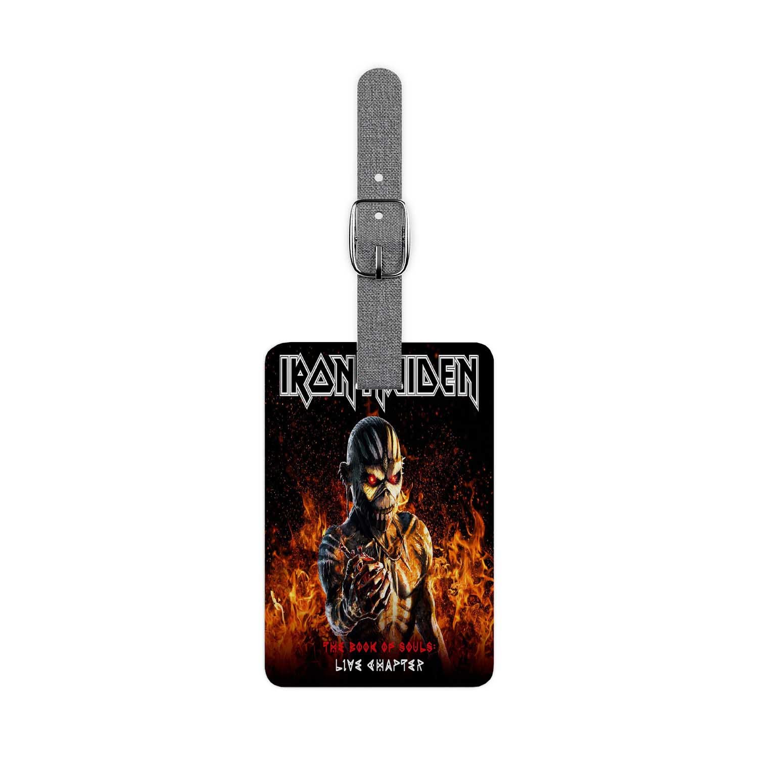 Blackdop Iron Maiden The Book of Souls 2015 Luggage Tag