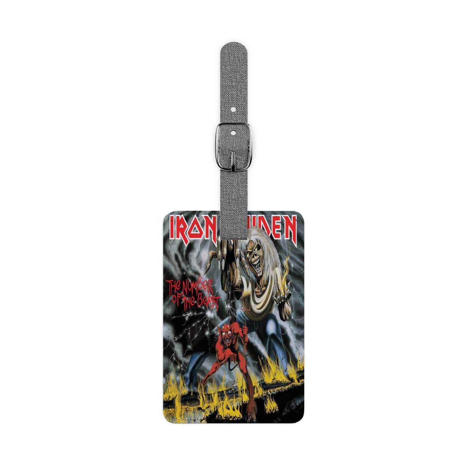 Blackdop Iron Maiden The Number Of The Beast 2015 Luggage Tag