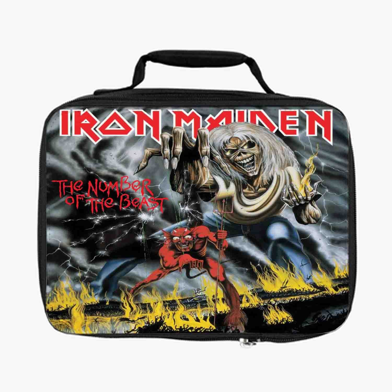 Blackdop Iron Maiden The Number Of The Beast 2015 Lunch Bag