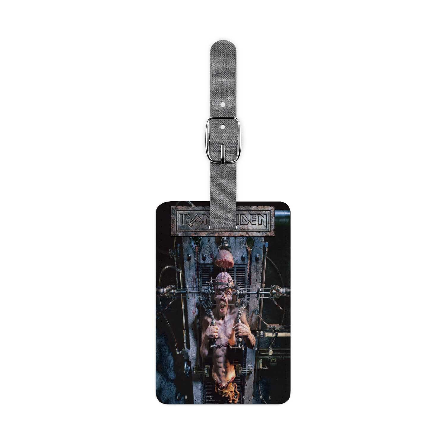 Blackdop Iron Maiden The X Factor 1995 Luggage Tag