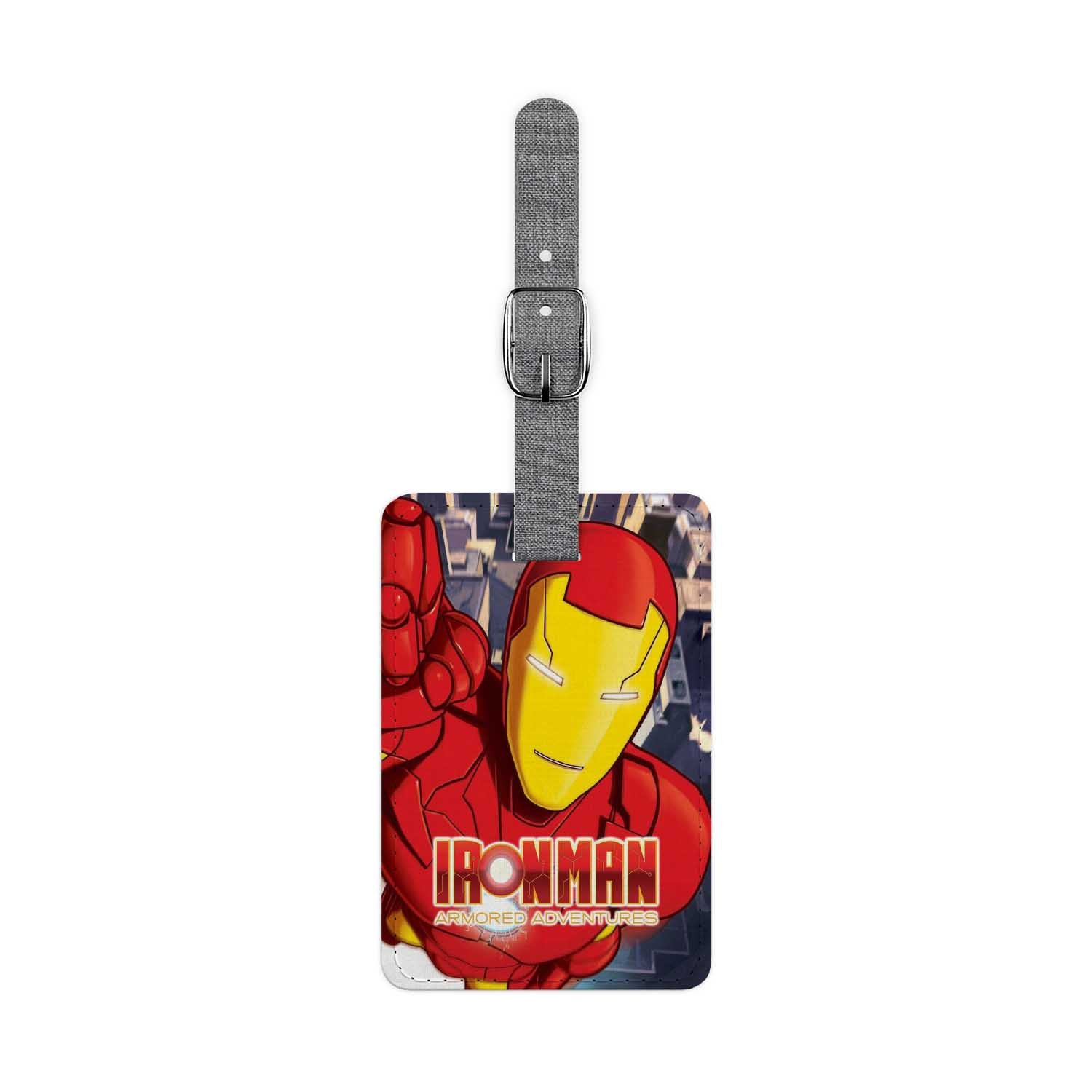 Blackdop Iron Man Armored Adventures Luggage Tag