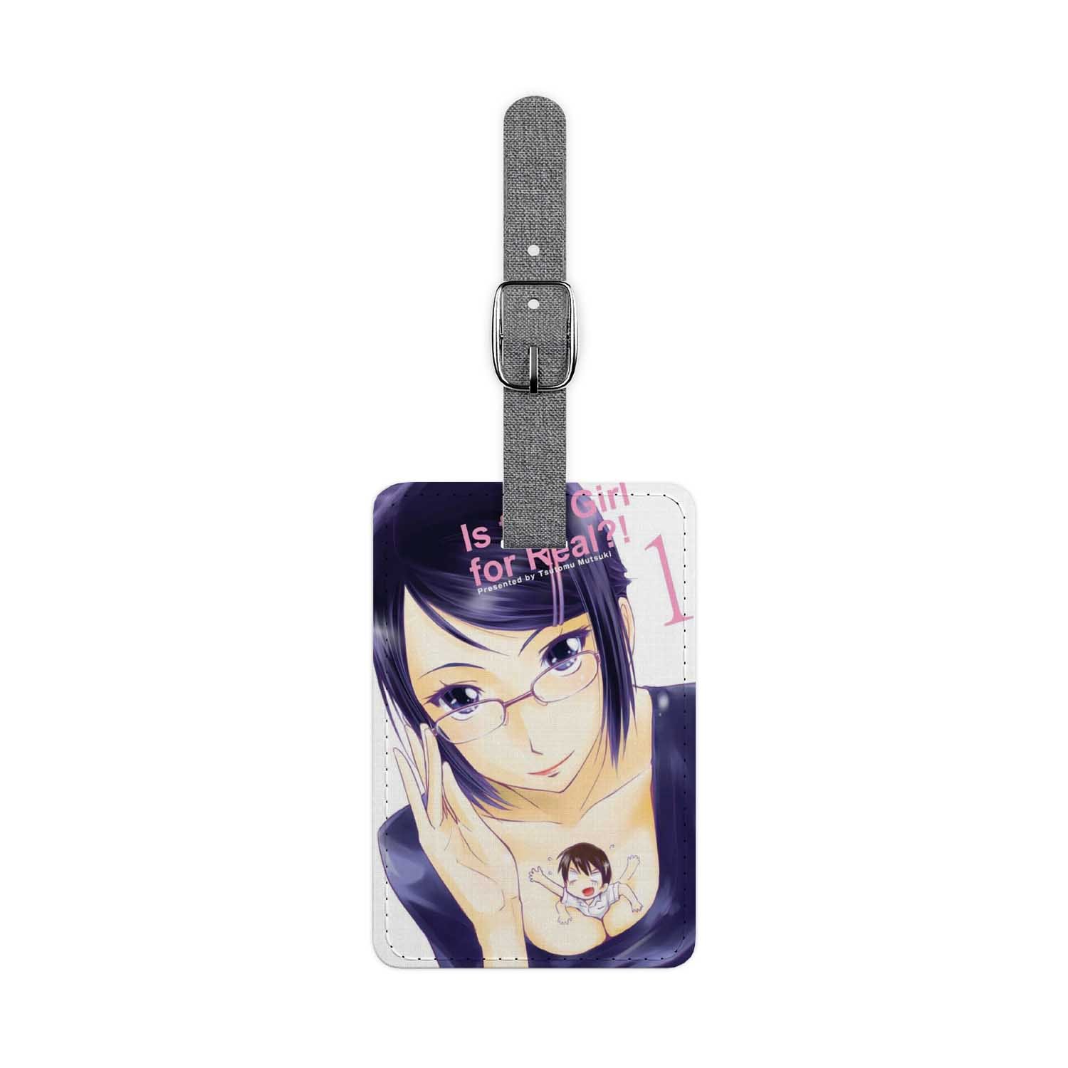 Blackdop Is this Girl for Real Luggage Tag