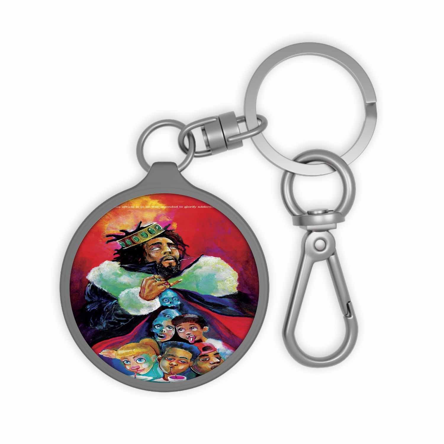Blackdop J Cole Album Keyring Tag