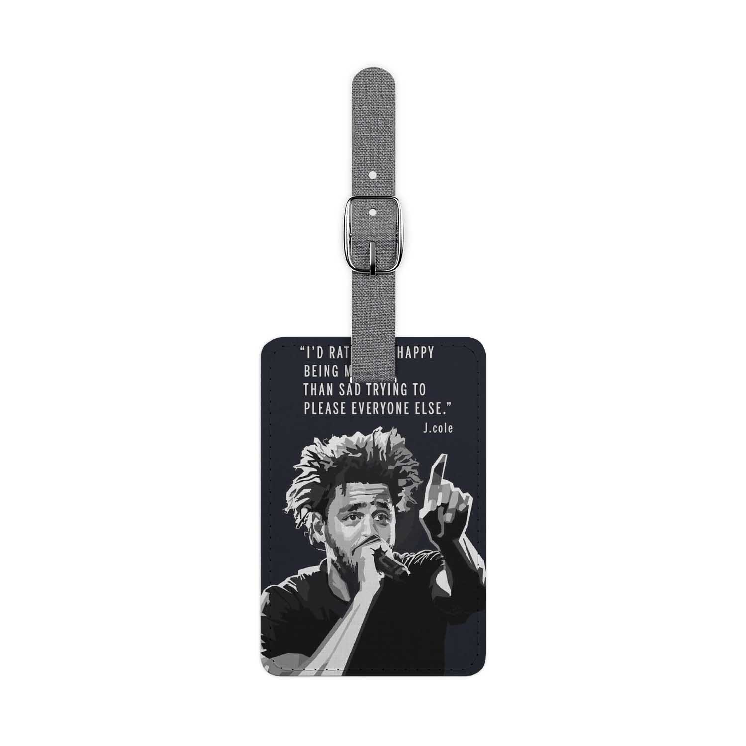 Blackdop J Cole Quotes Luggage Tag