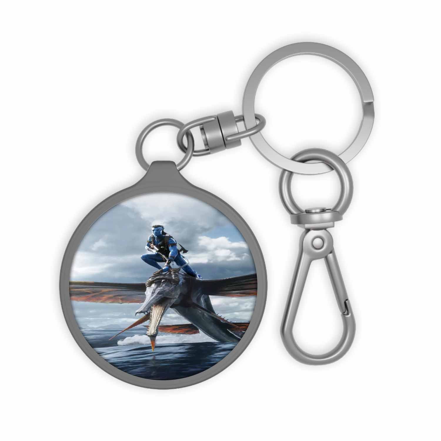 Blackdop Jake Sully Avatar The Way of Water Keyring Tag
