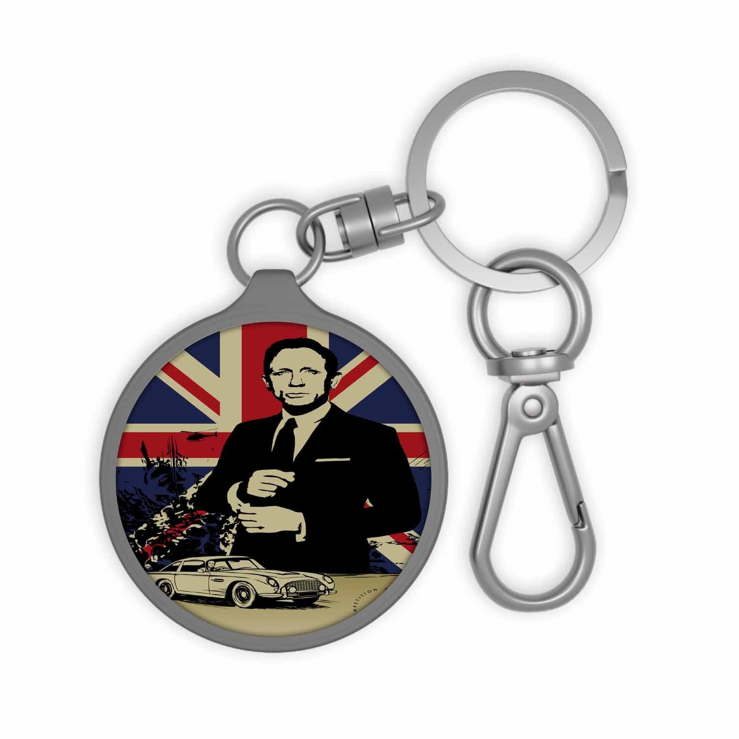 Blackdop James Bond 007 Keyring Tag