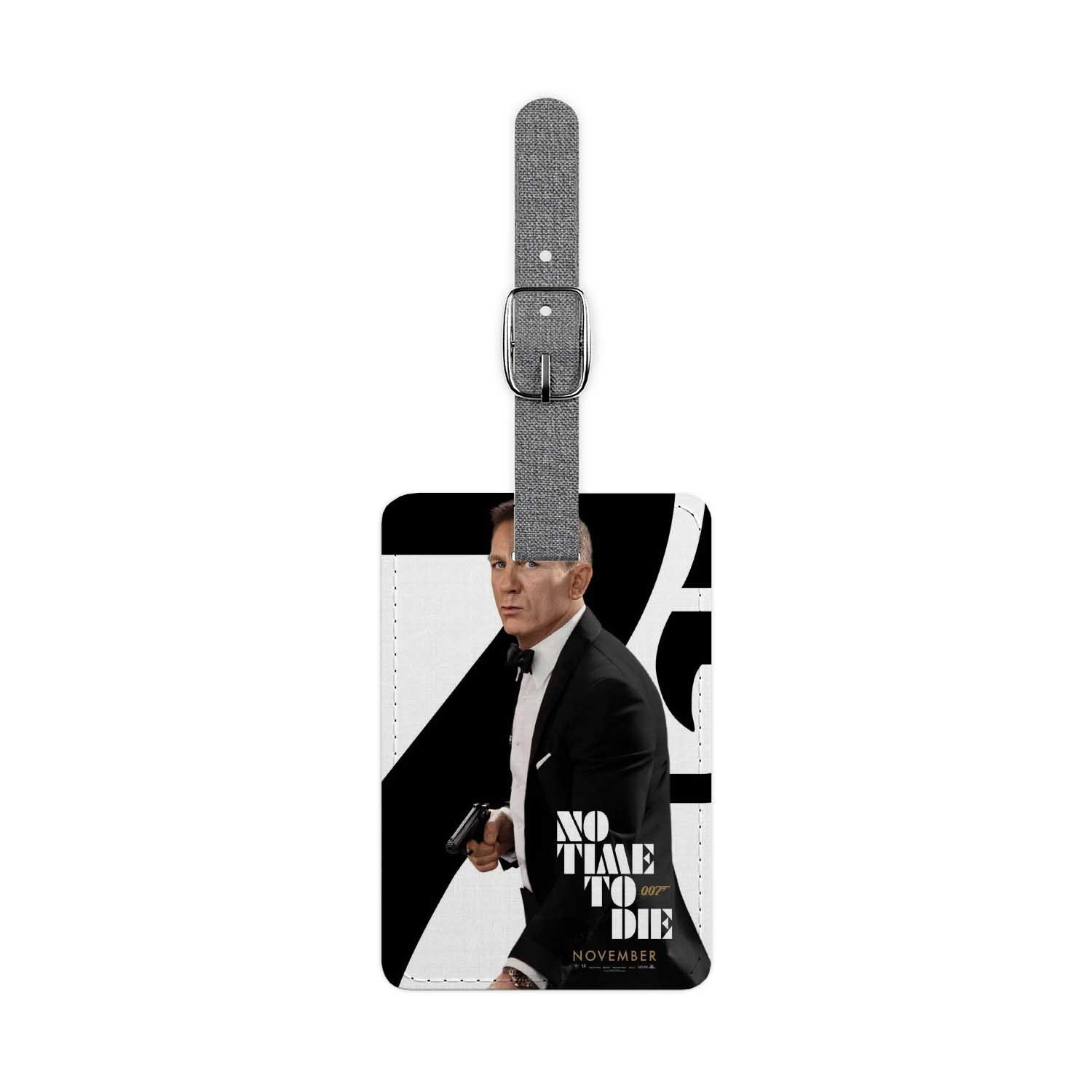 Blackdop James Bond 007 No Time To Die Luggage Tag