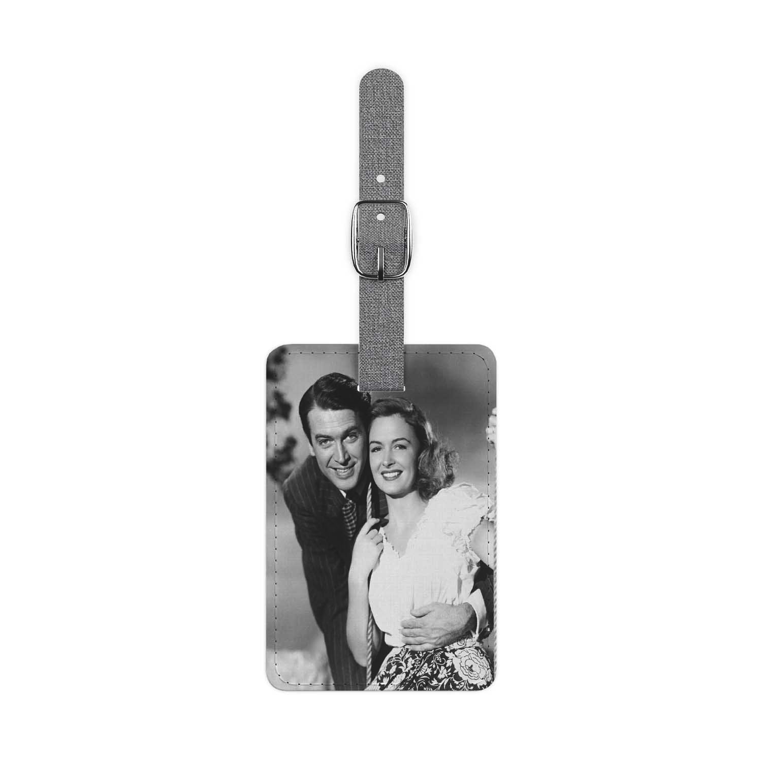 Blackdop James Stewart and Donna Reed Luggage Tag