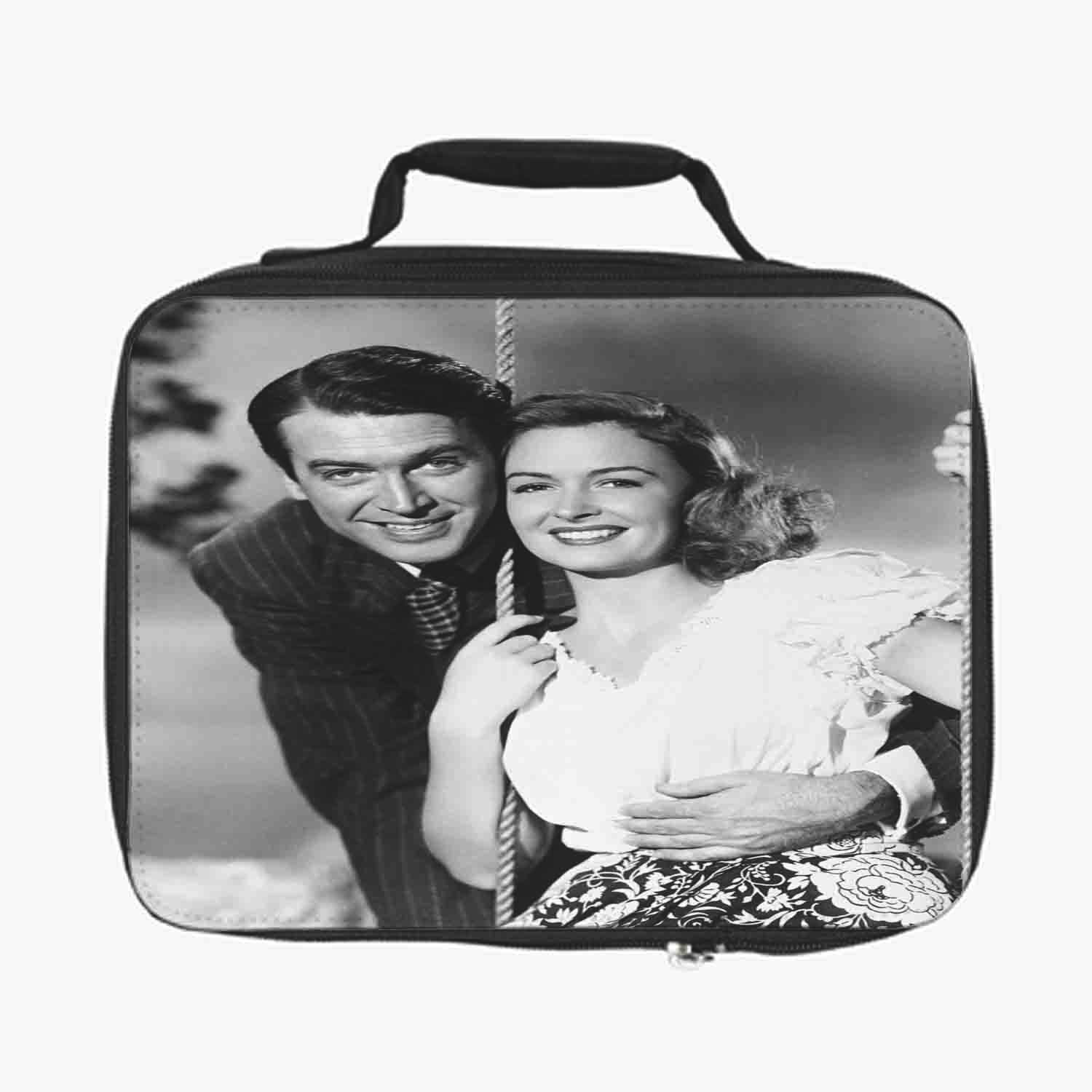 Blackdop James Stewart and Donna Reed Lunch Bag
