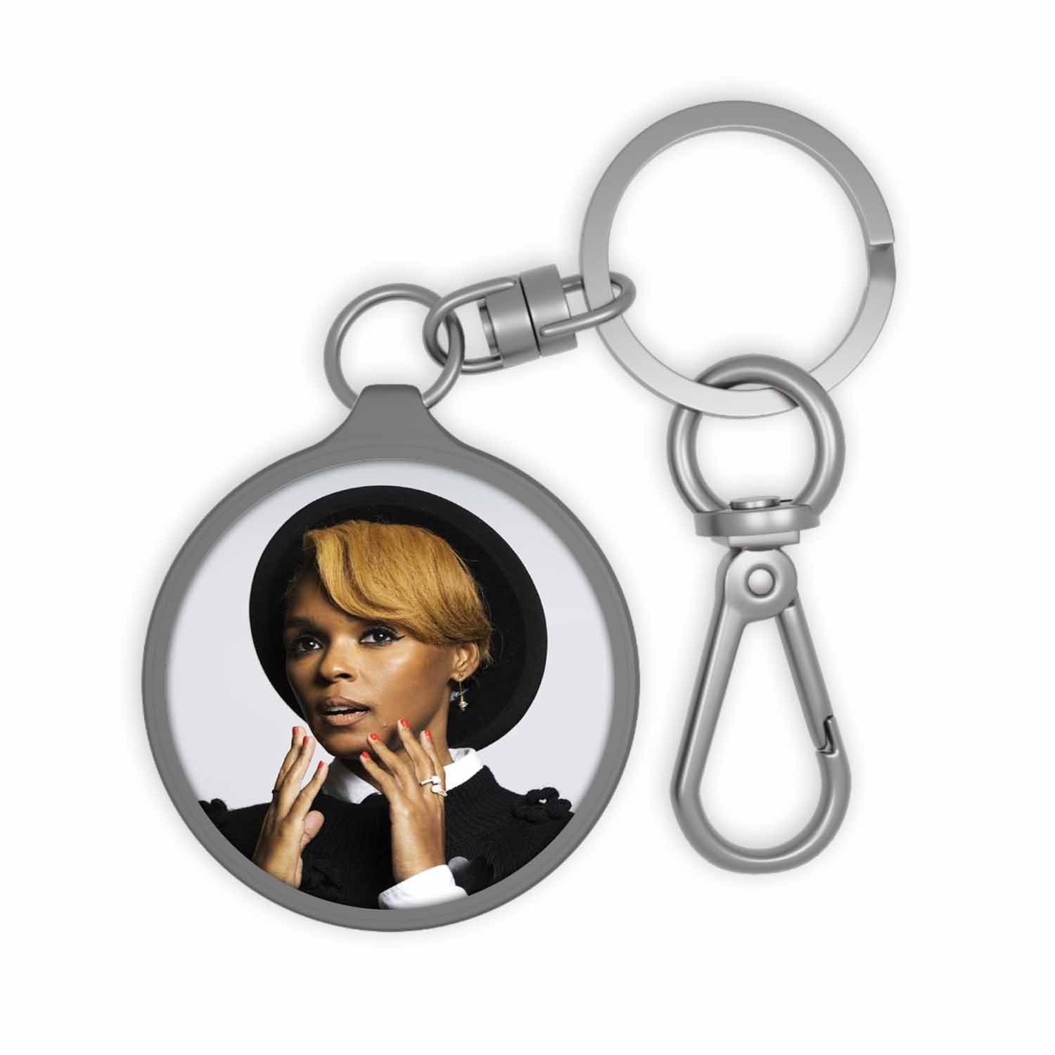 Blackdop Janelle Monae Keyring Tag