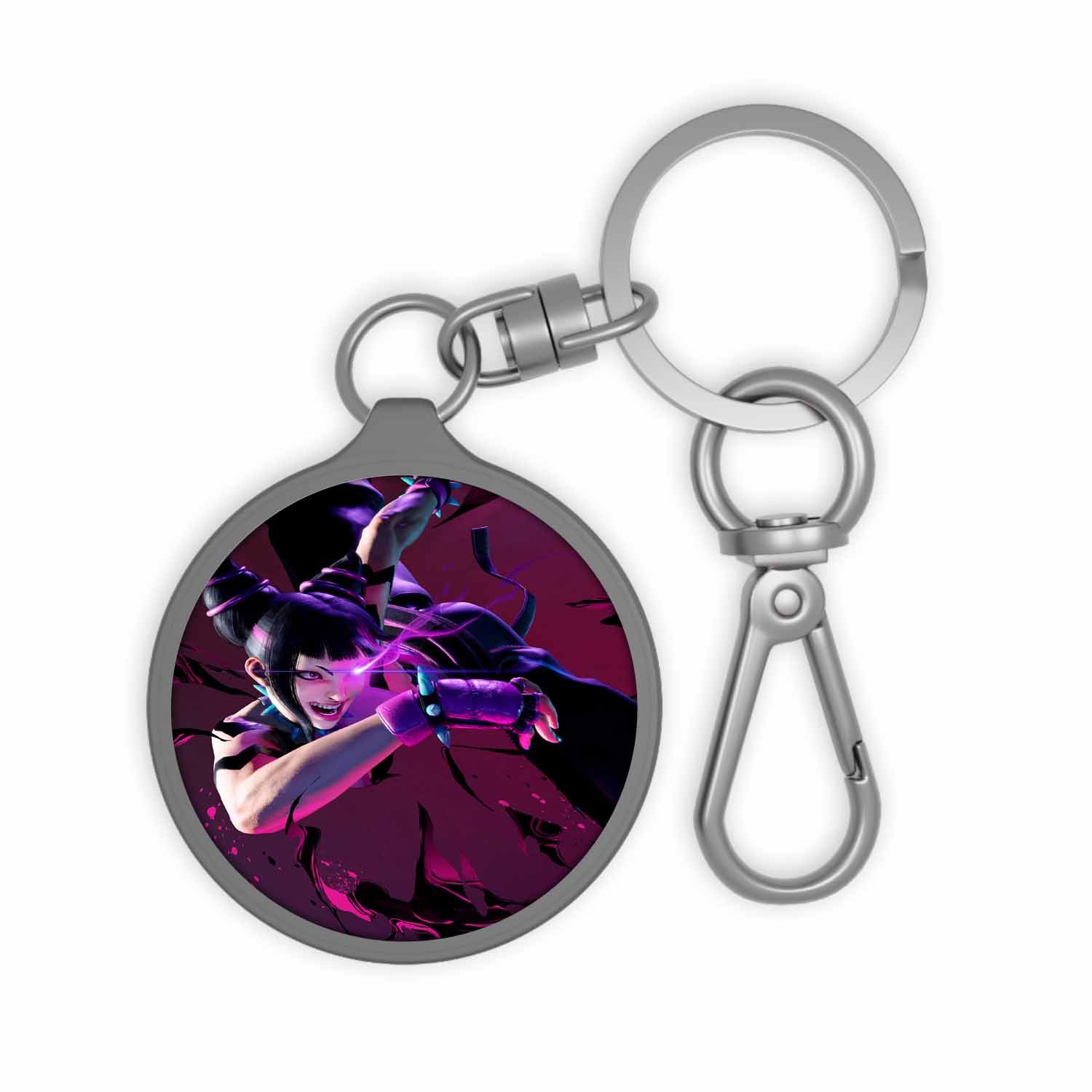 Blackdop Juri Street Fighter 6 Keyring Tag