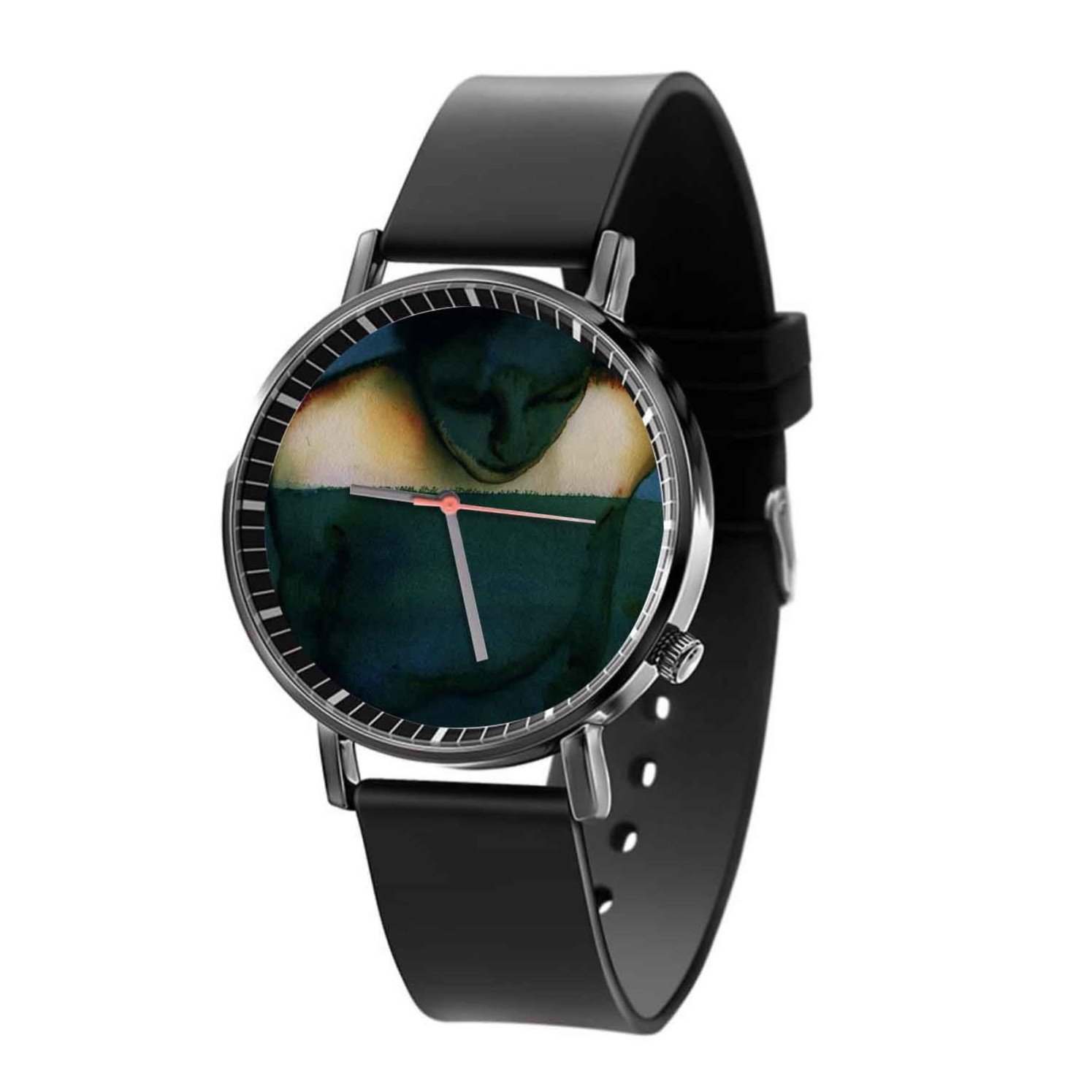 Blackdop Just Mustard Heart Under Quartz Watch