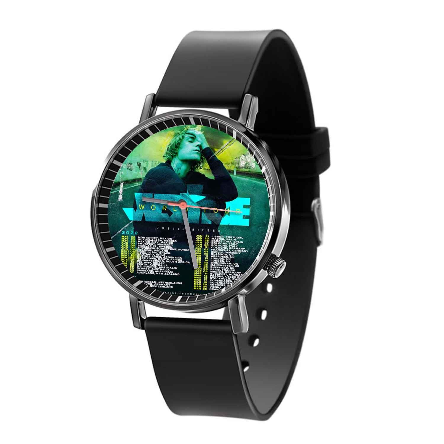 Blackdop Justin Bieber World Tour 2022 2023 Quartz Watch