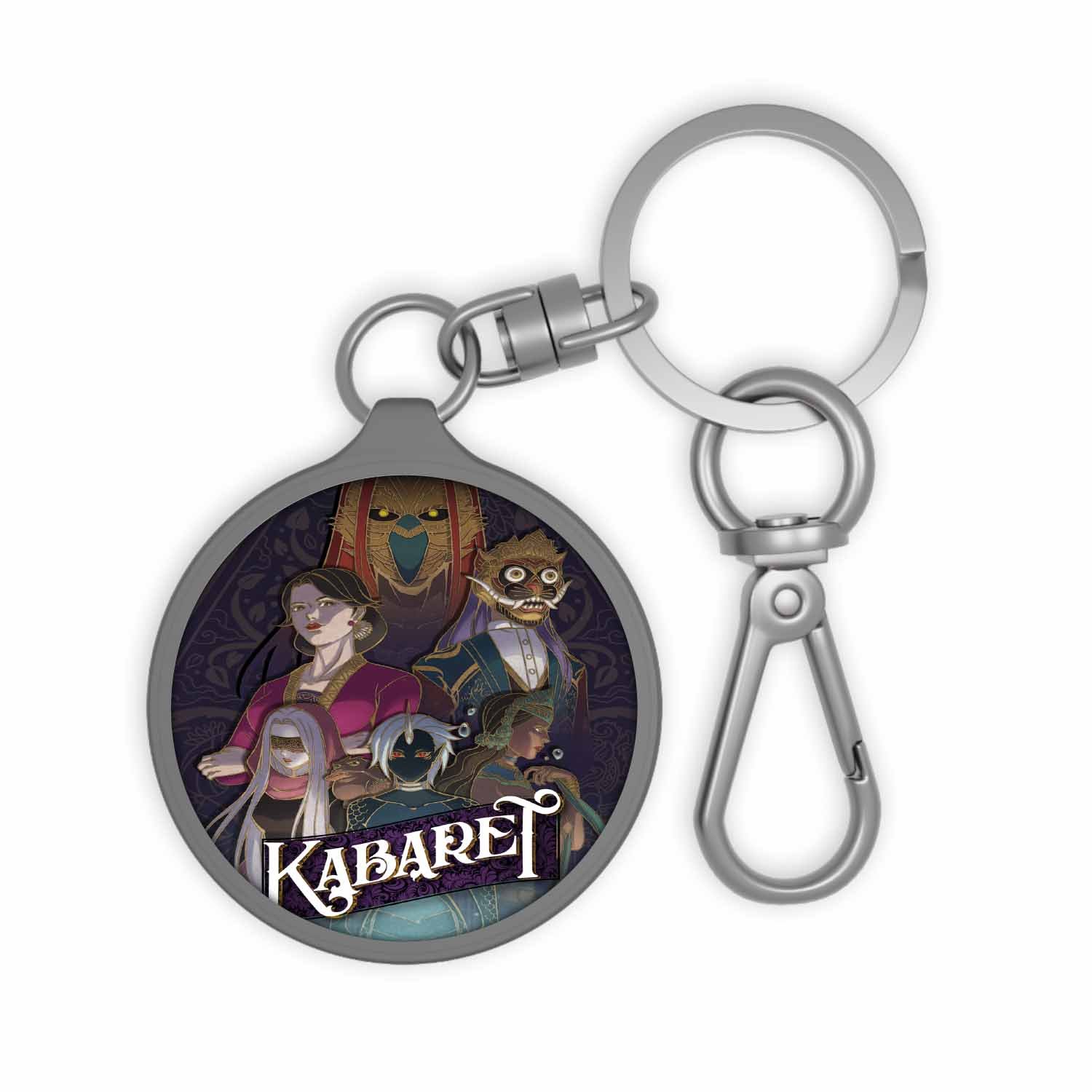 Blackdop Kabaret Keyring Tag