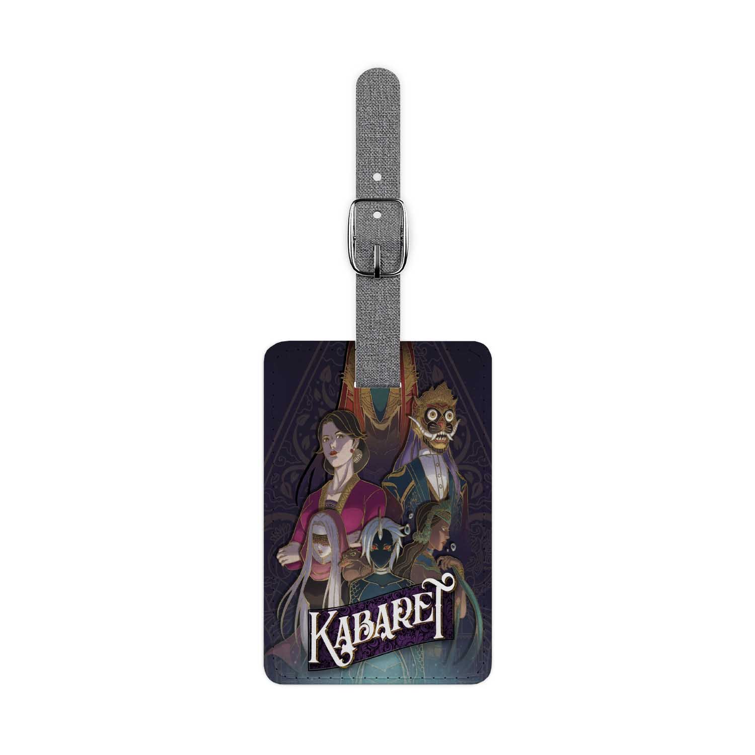 Blackdop Kabaret Luggage Tag