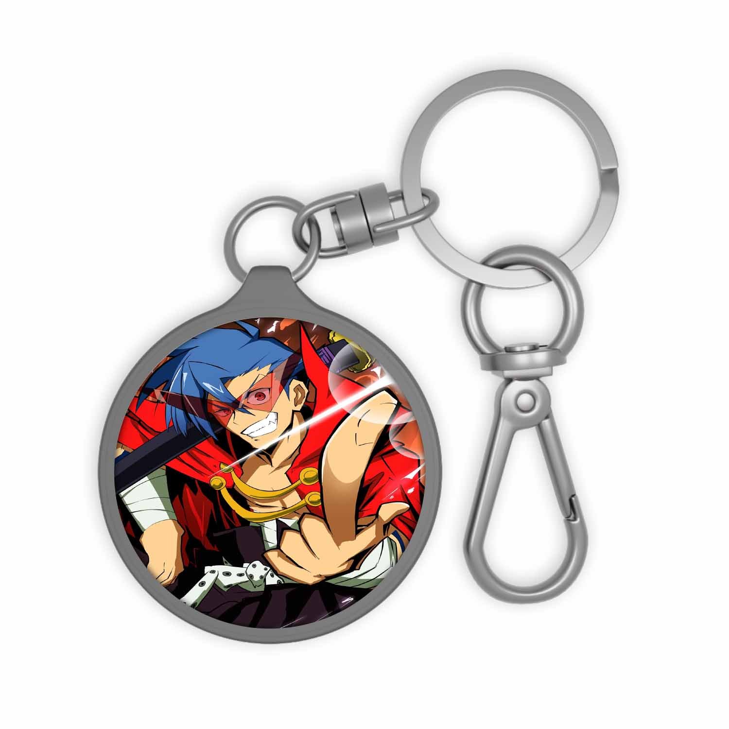 Blackdop Kamina Tengen Toppa Gurren Lagann Keyring Tag