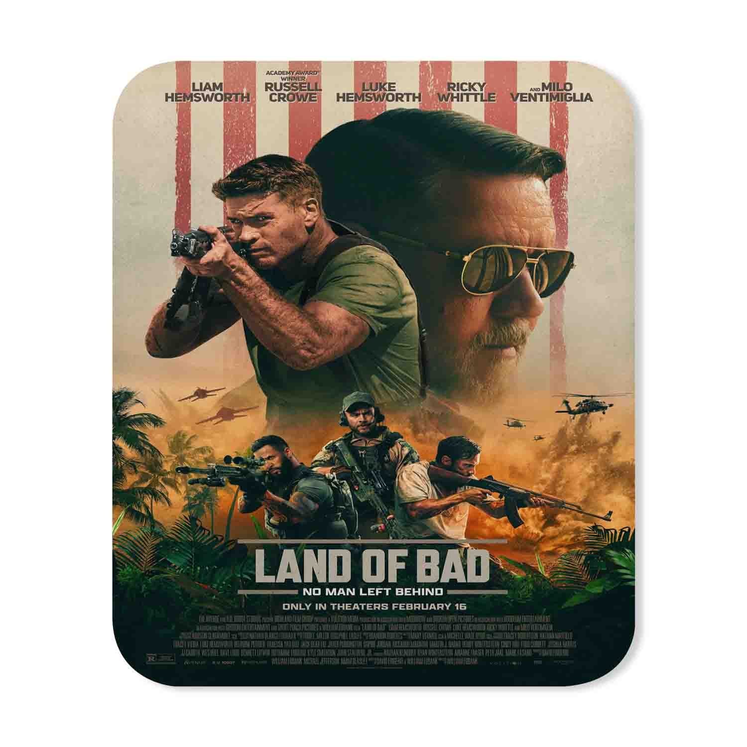Blackdop Land of Bad Mouse Pad