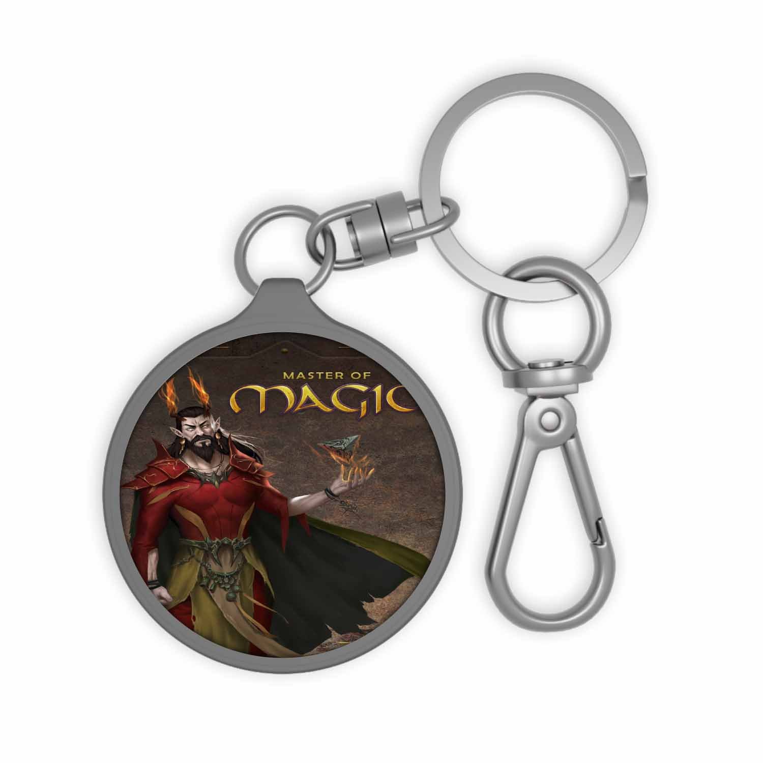 Blackdop Master of Magic Keyring Tag