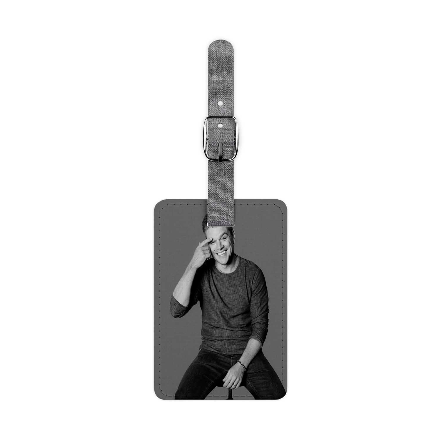 Blackdop Matt Damon Luggage Tag