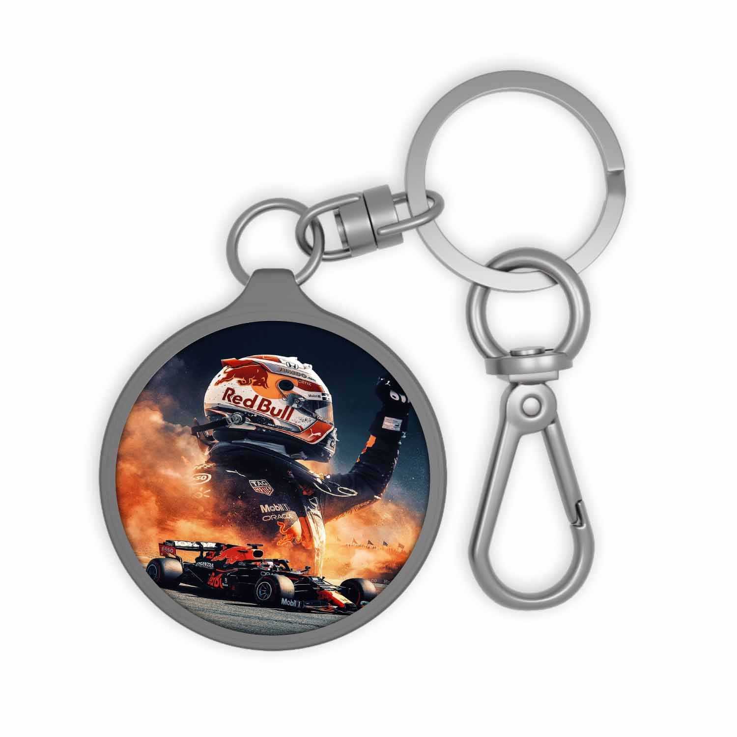 Blackdop Max Verstappen F1 Keyring Tag