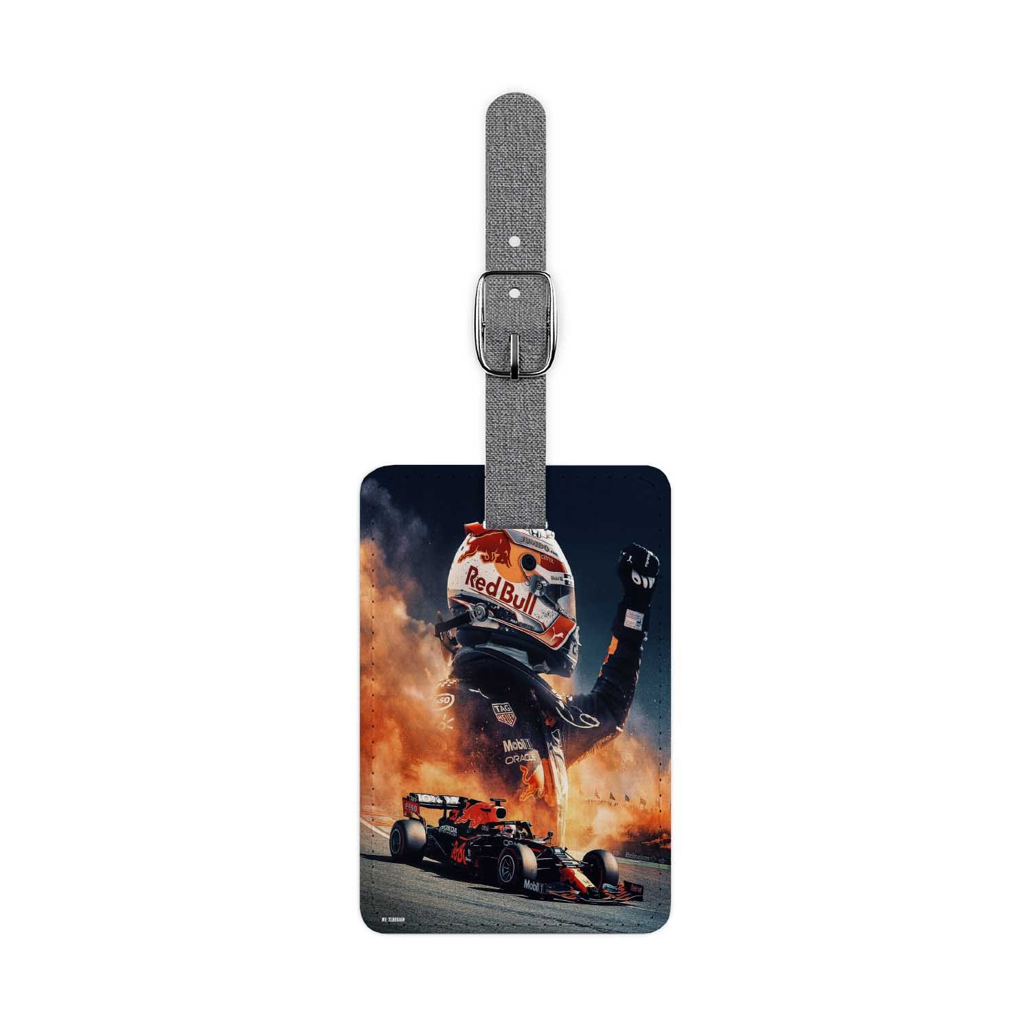 Blackdop Max Verstappen F1 Luggage Tag